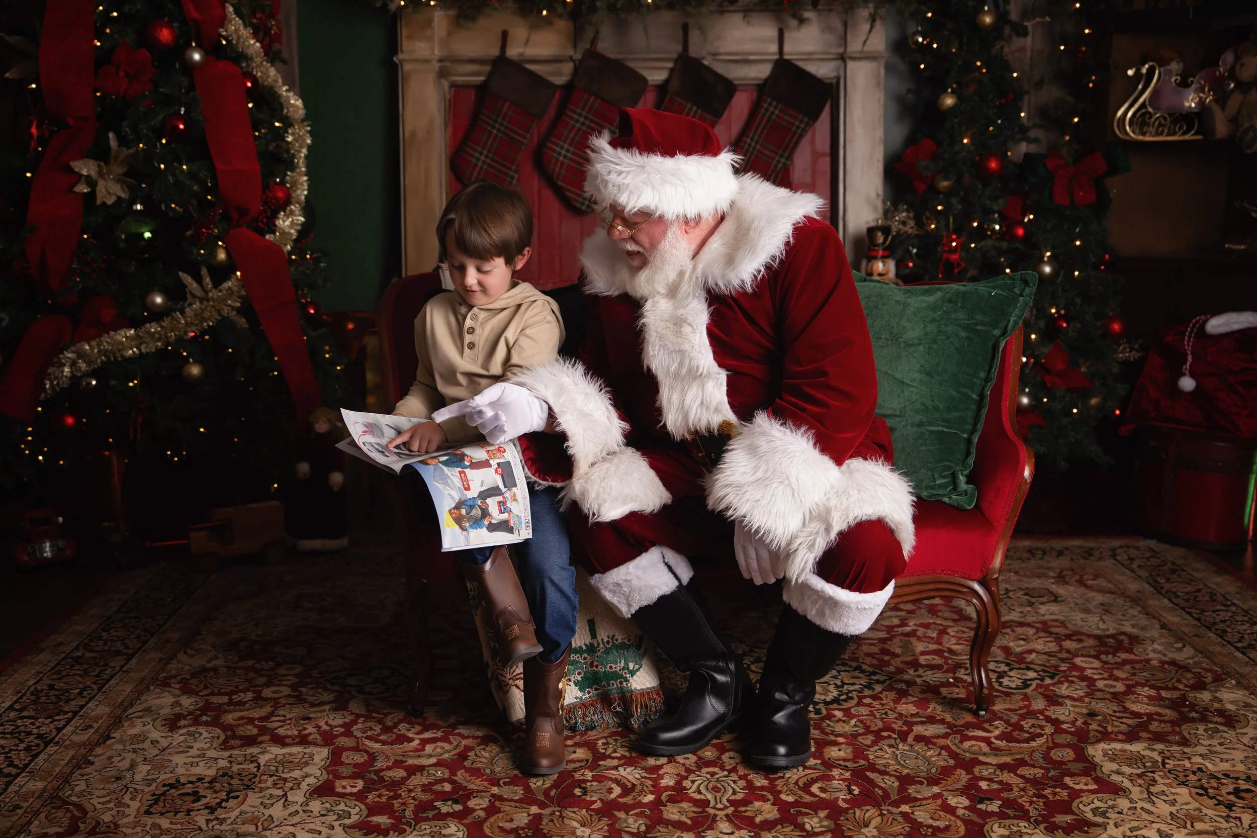 Santa Christmas Session Chattanooga