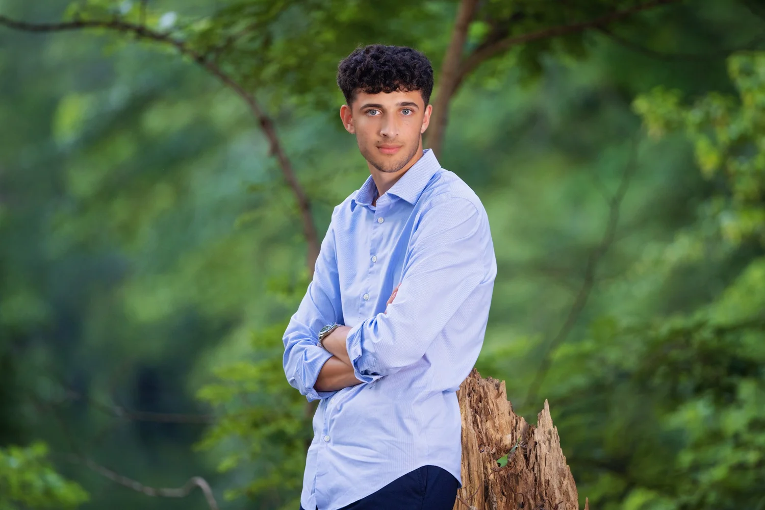 Chattanooga senior guy portrait 46