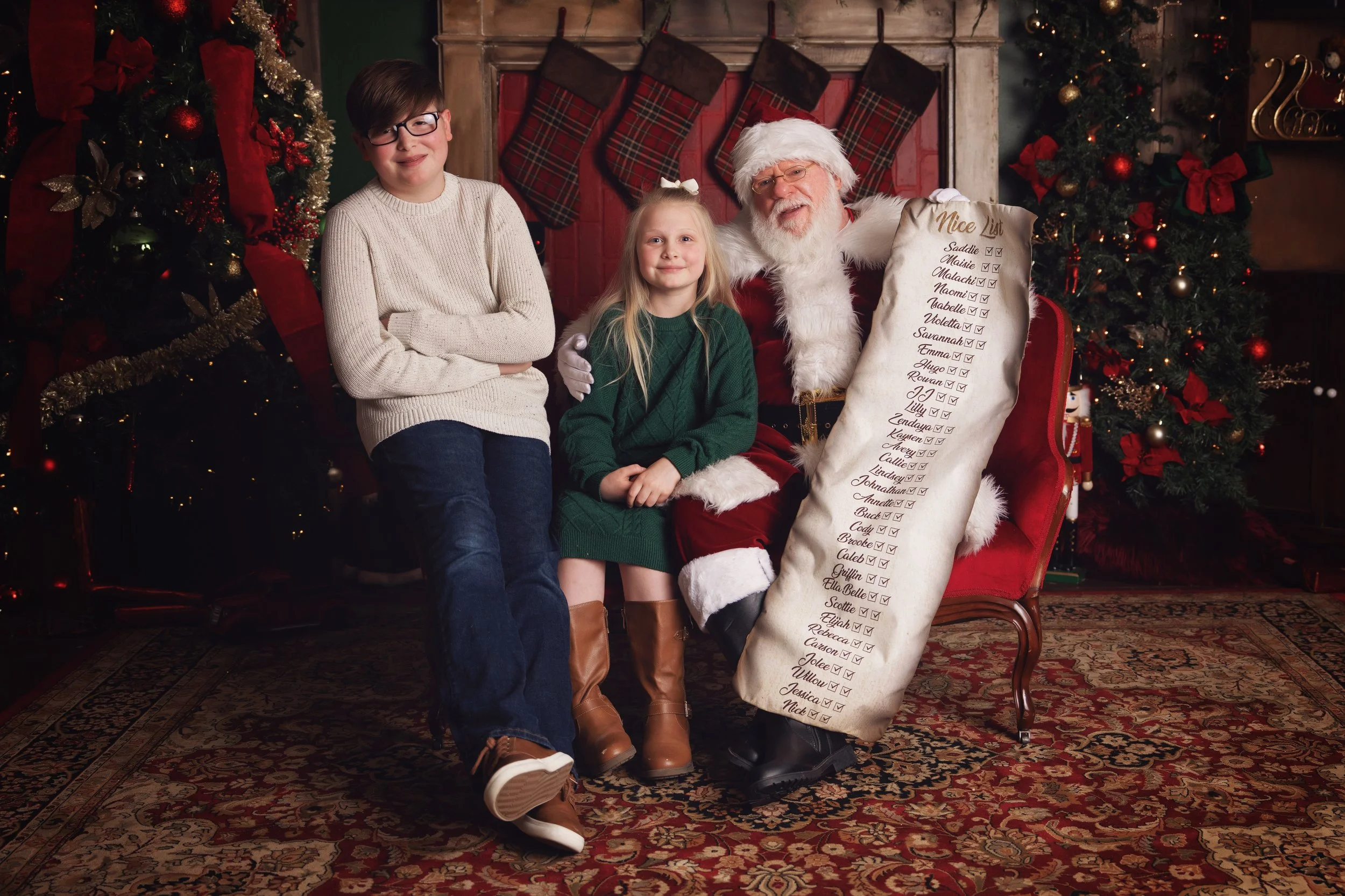 Santa Christmas Session Chattanooga