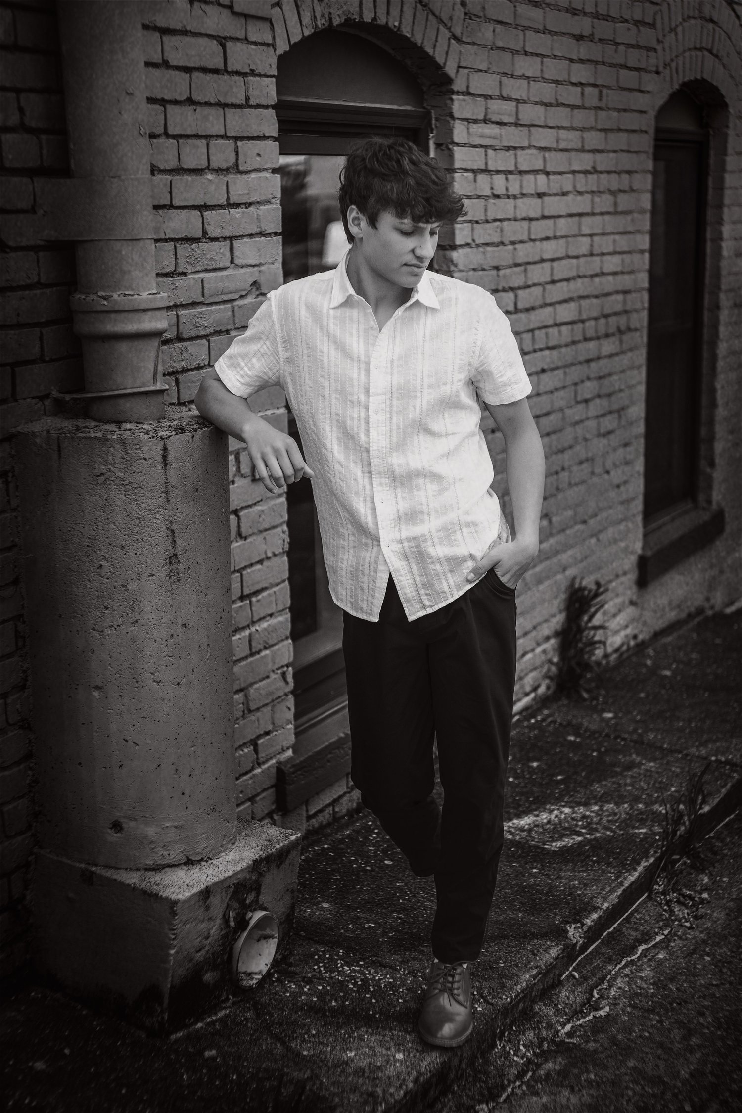 Chattanooga senior guy portrait 96