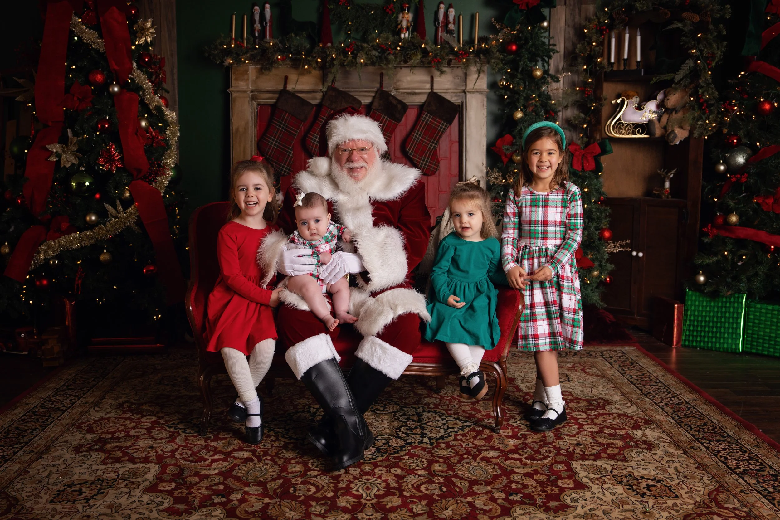 Santa Christmas Session Chattanooga