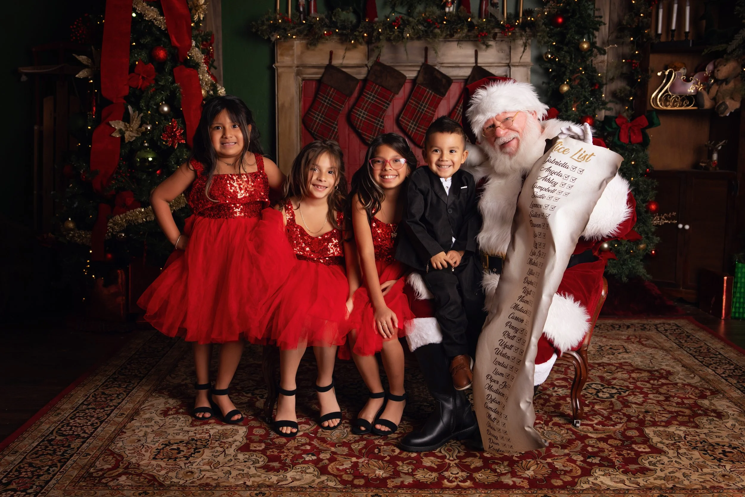 Santa Christmas Session Chattanooga