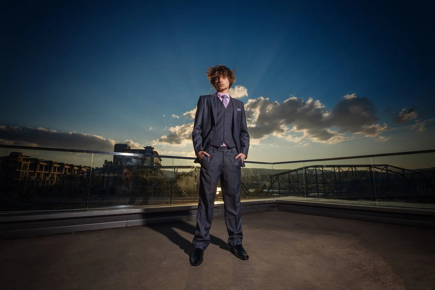 Chattanooga senior guy portrait 19