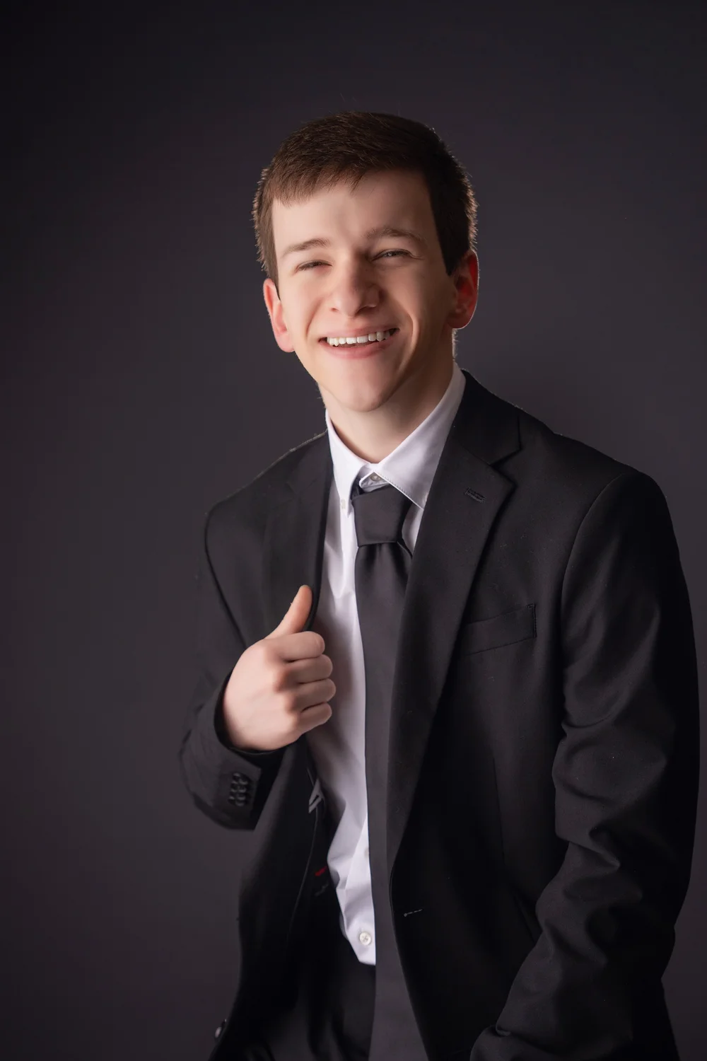 Senior guy portrait by Matt and Shea Photography