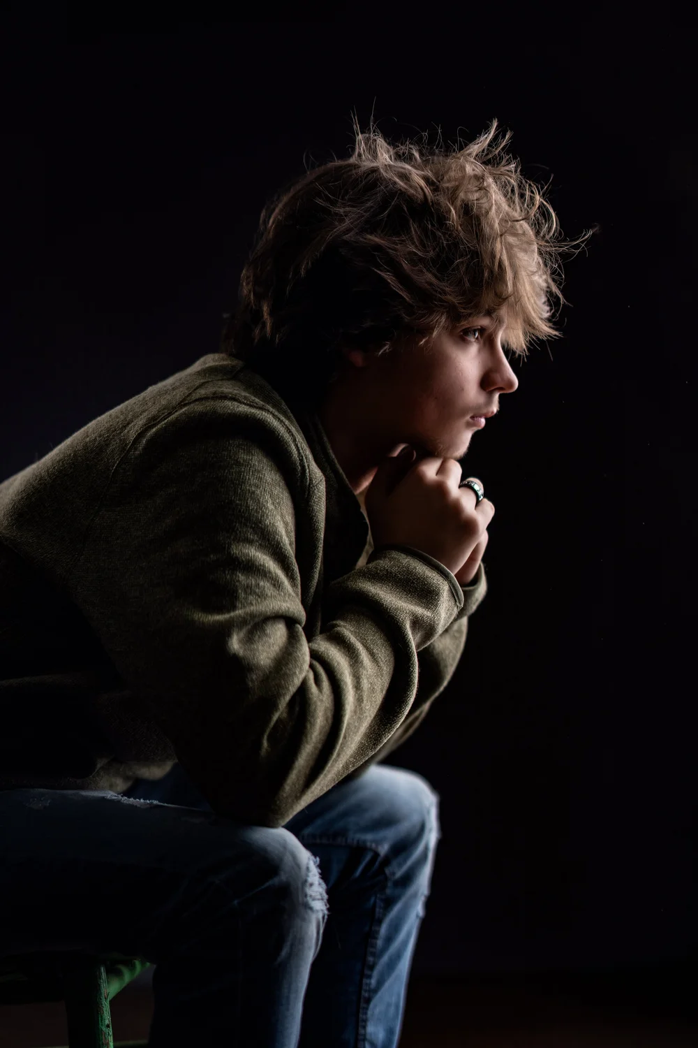 Senior guy portrait by Matt and Shea Photography
