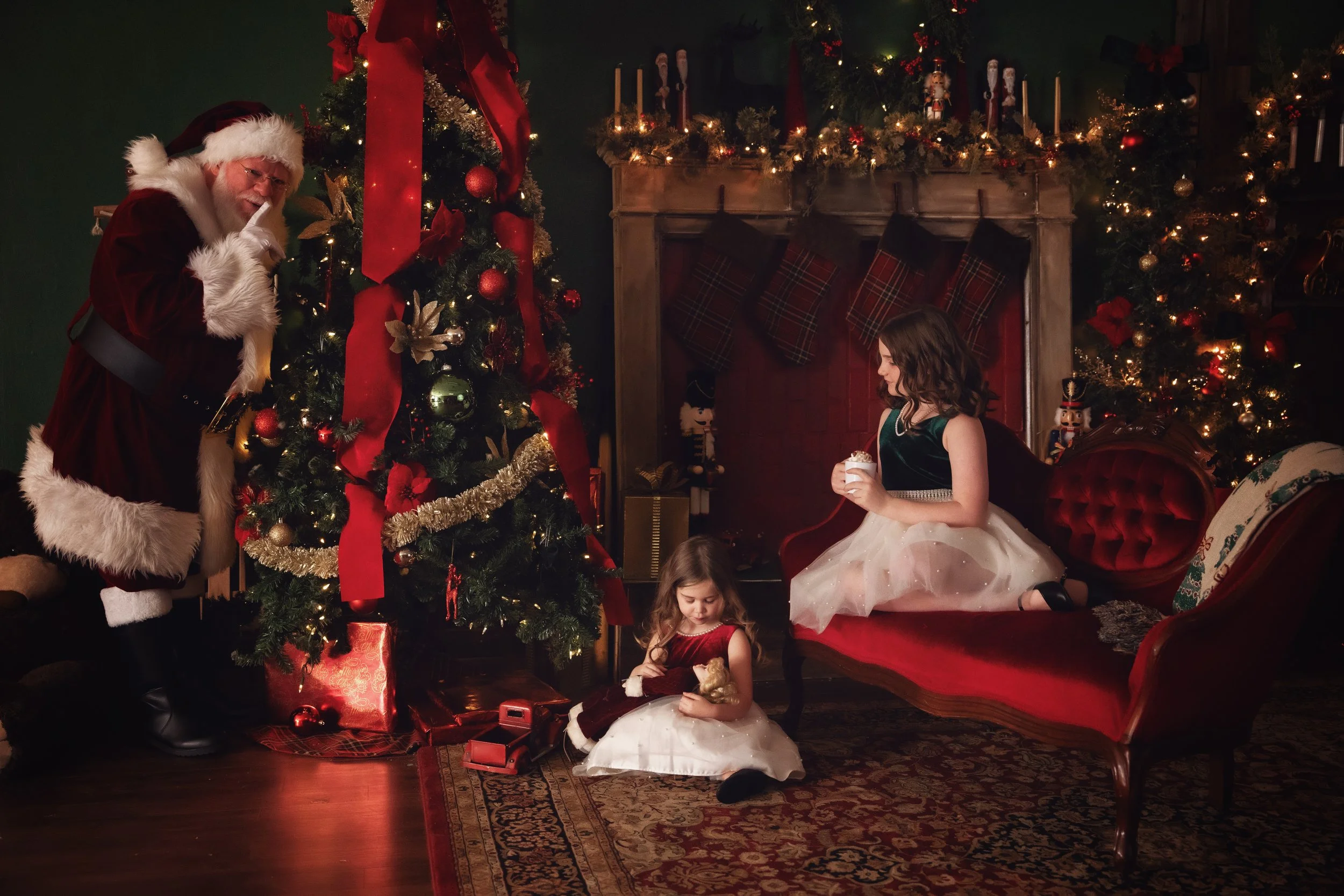 Santa Christmas Session Chattanooga