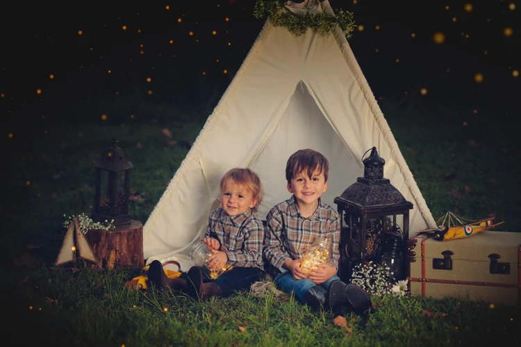 Two brothers photographed together during a Twilight Limited Edition session