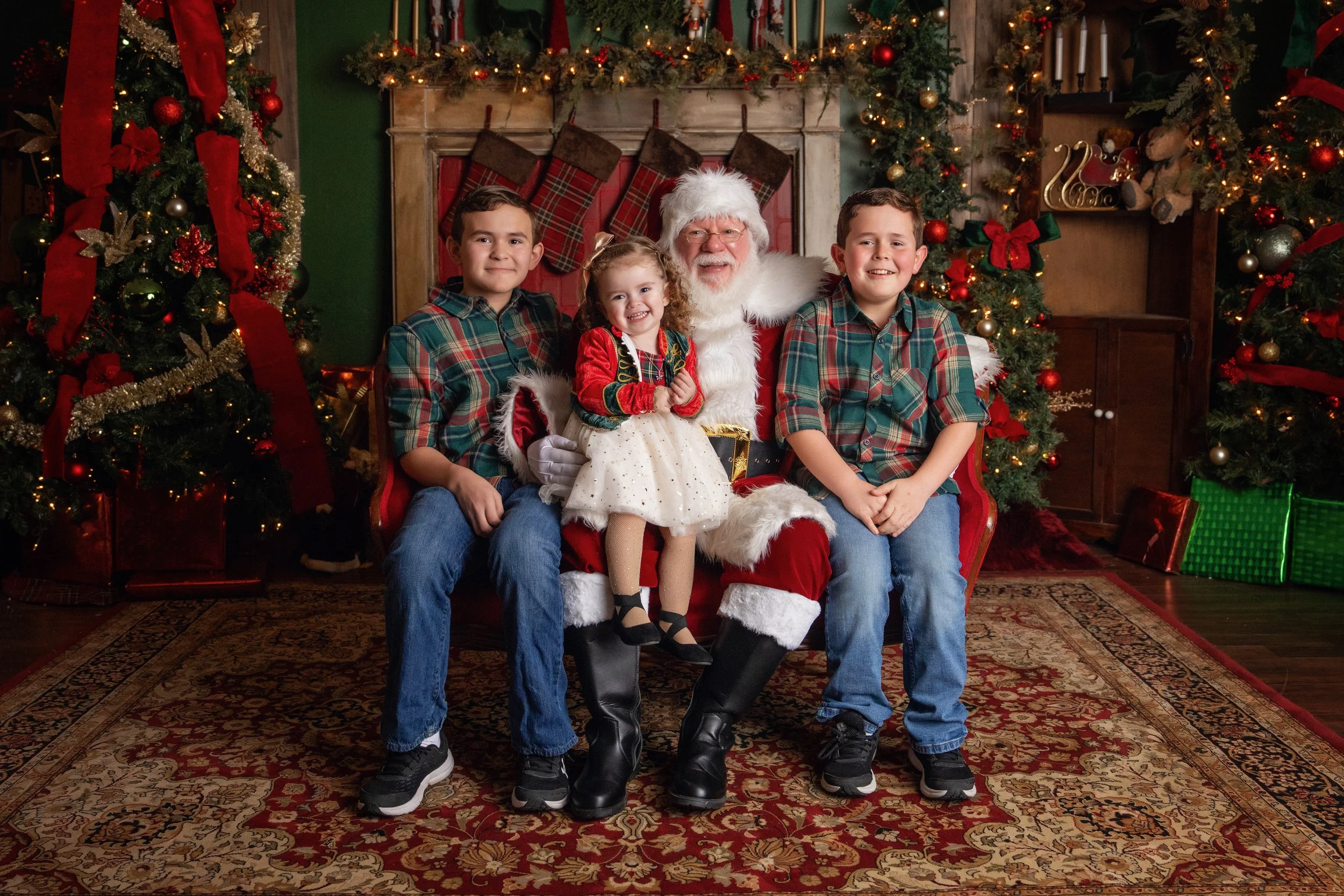 Santa Christmas Session Chattanooga