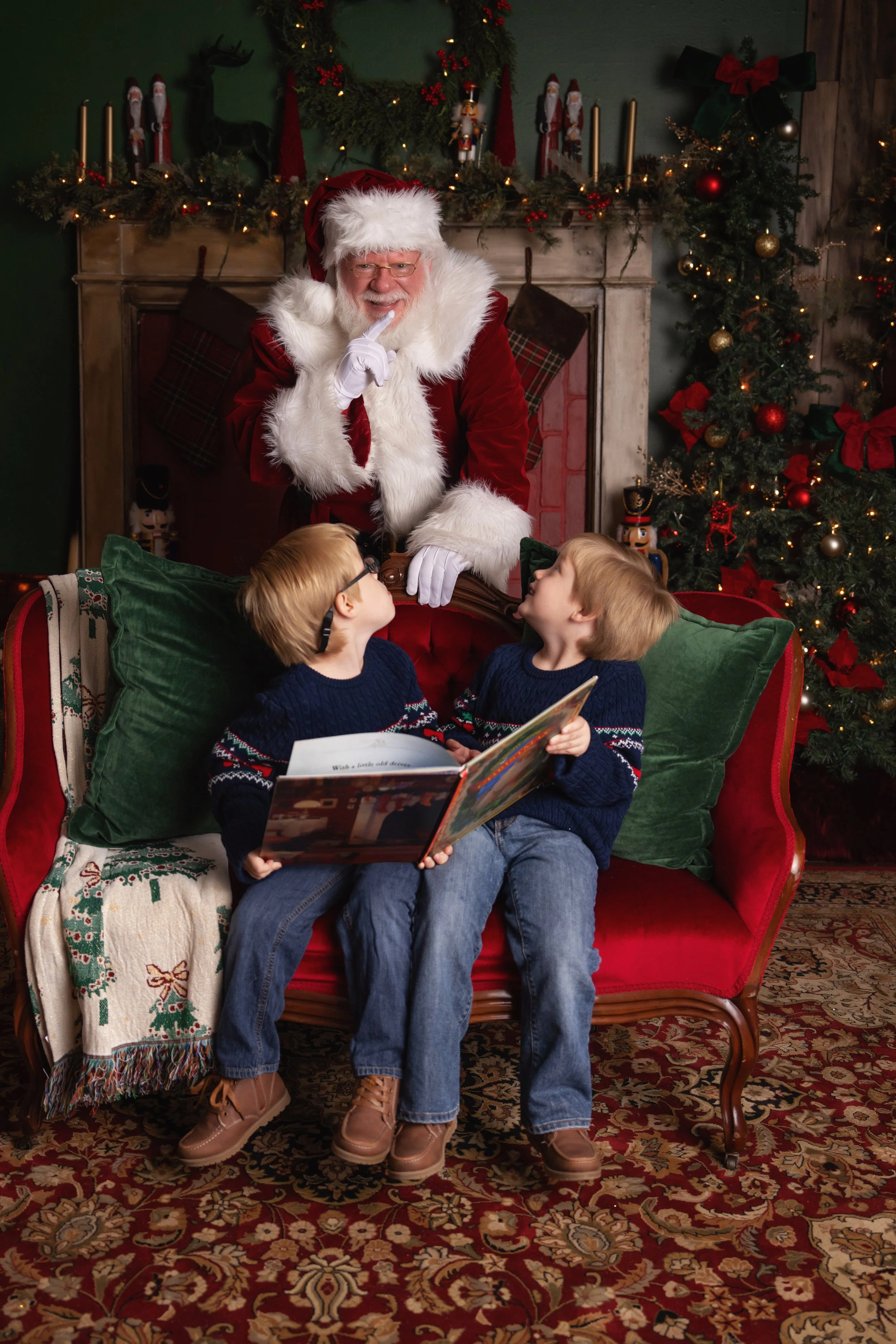 Santa Christmas Session Chattanooga