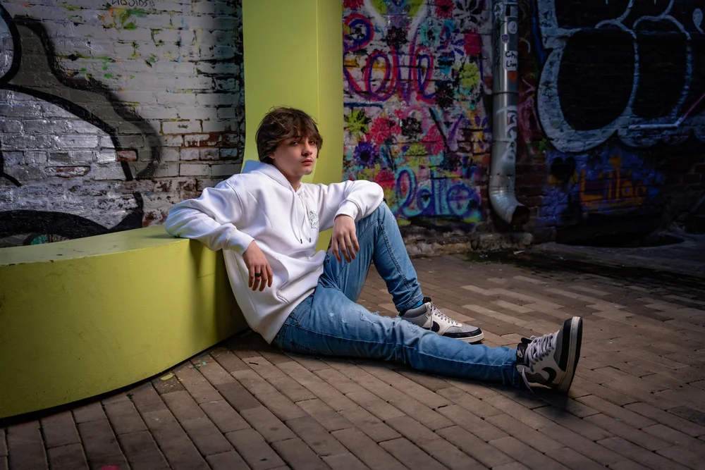 Senior guy portrait by Matt and Shea Photography
