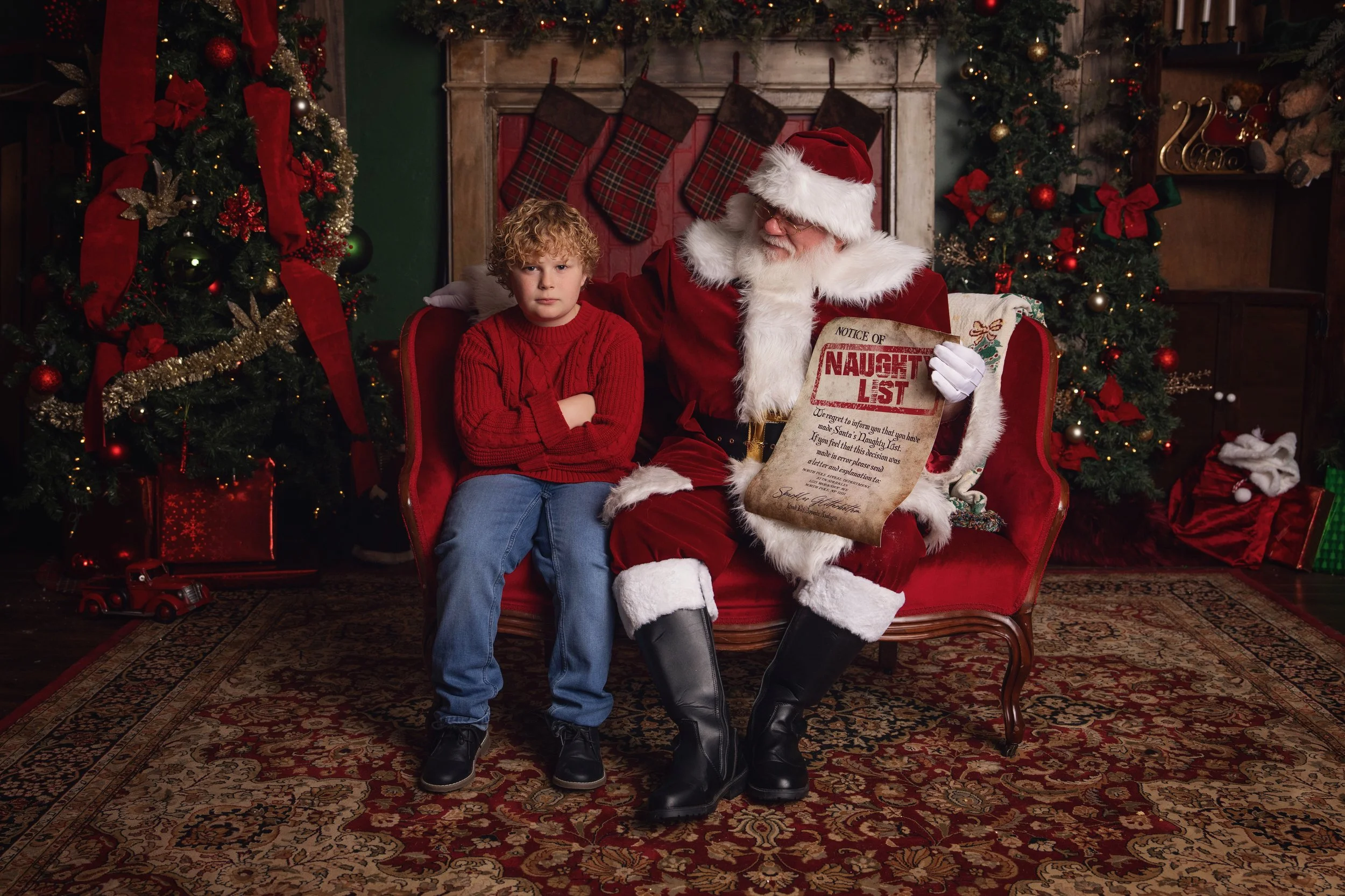 Santa Christmas Session Chattanooga