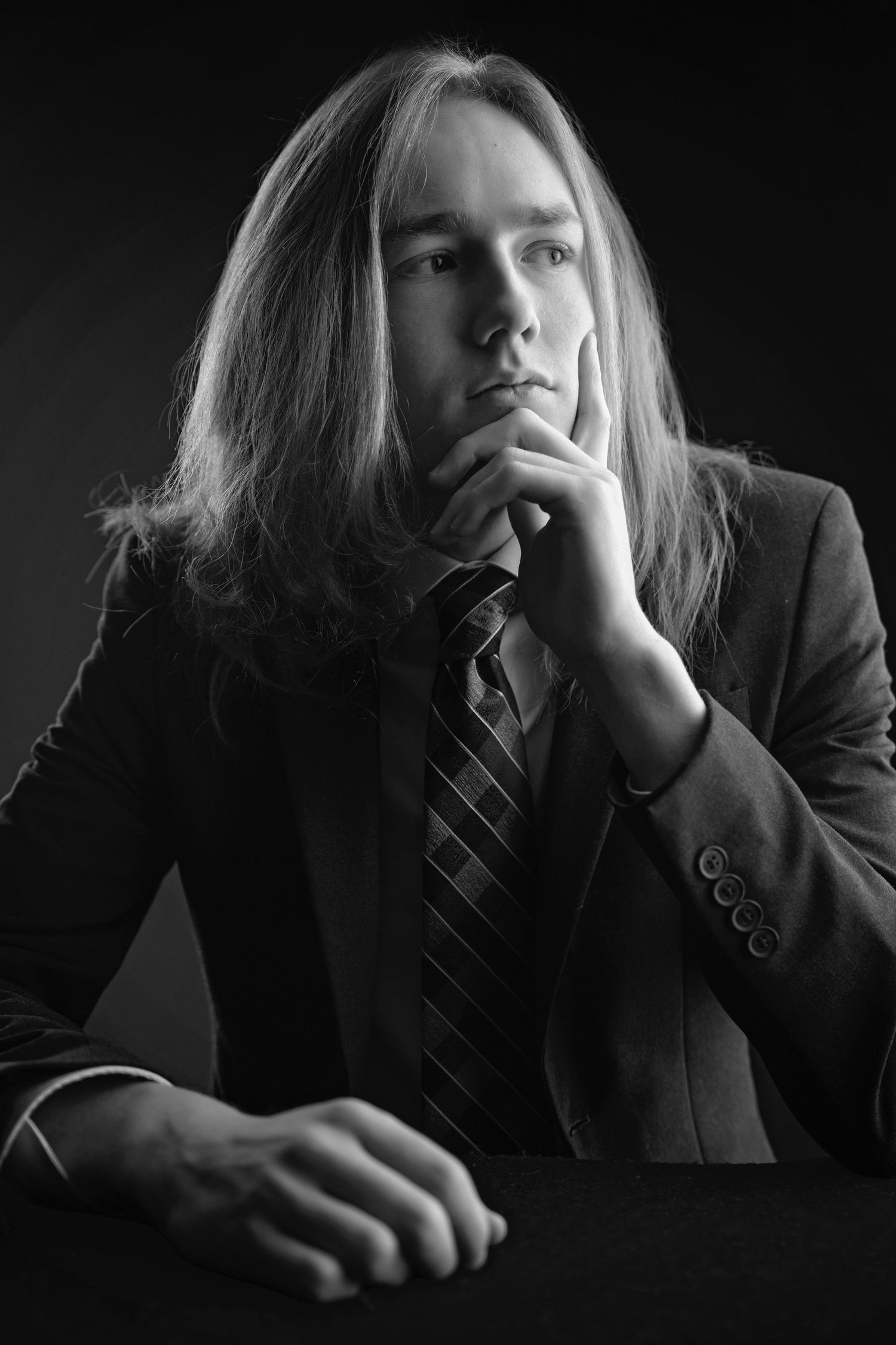 Chattanooga senior guy portrait 61