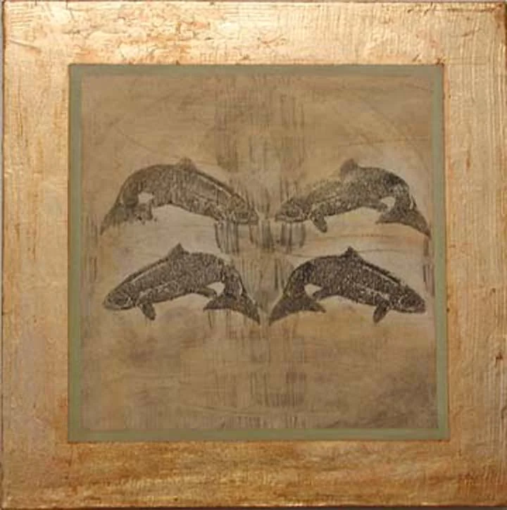 Fish Plus (imagery canvas series)