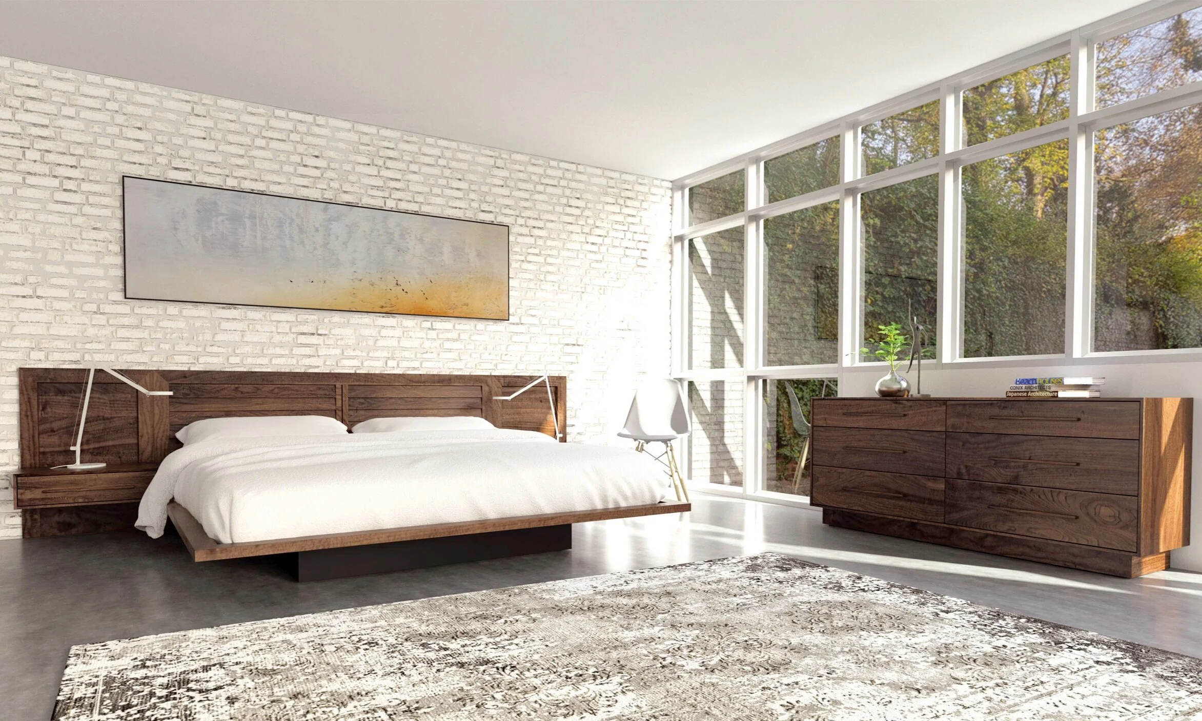 beautiful Portland, Oregon modern bedroom