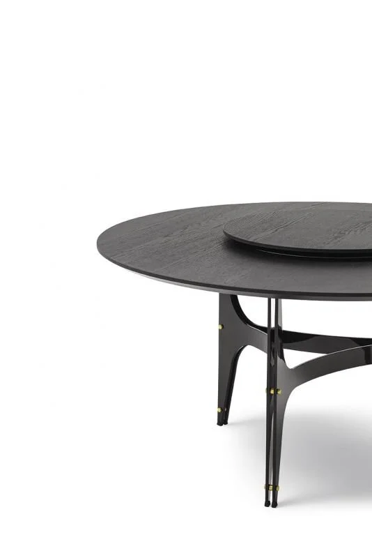 Fixed Round Modern Table Portland Kitchen Furniture