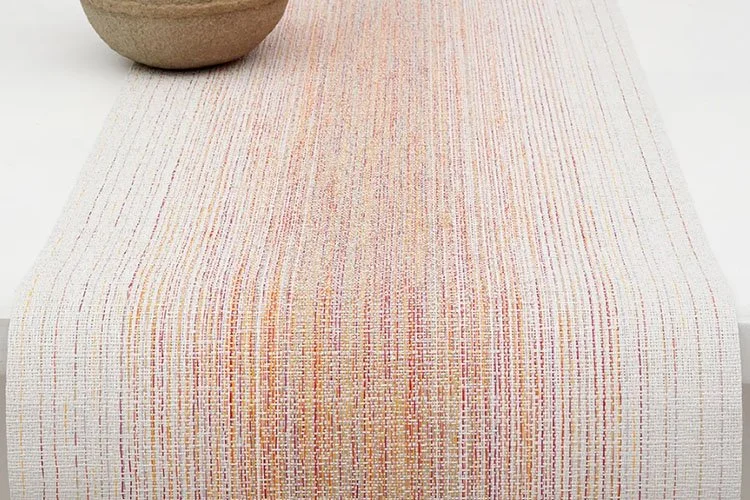 multicolor pink modern Chilewich Ombre table runners and placemats