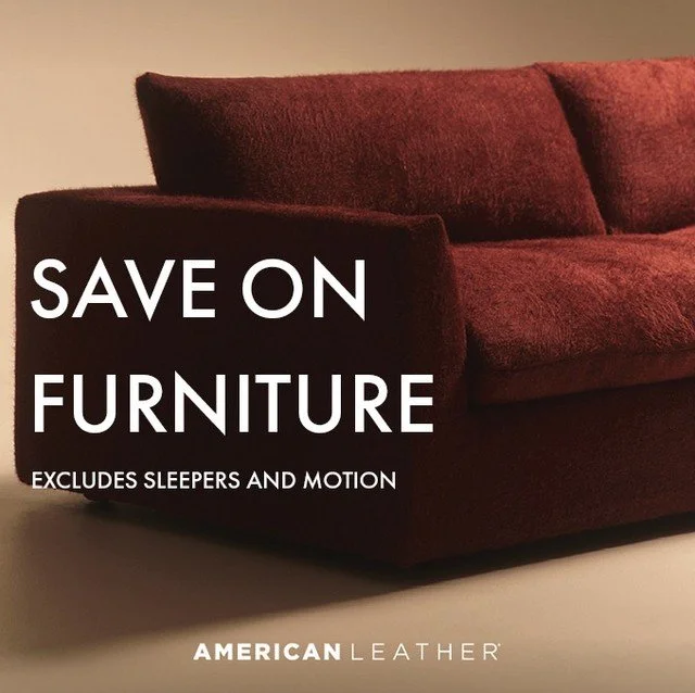 40% off American Leather during their summer stationary sale event! 

#portlandoregon #EWFModern #portlandfurniture #interiordesign  #interiormodernorganic #americanleather