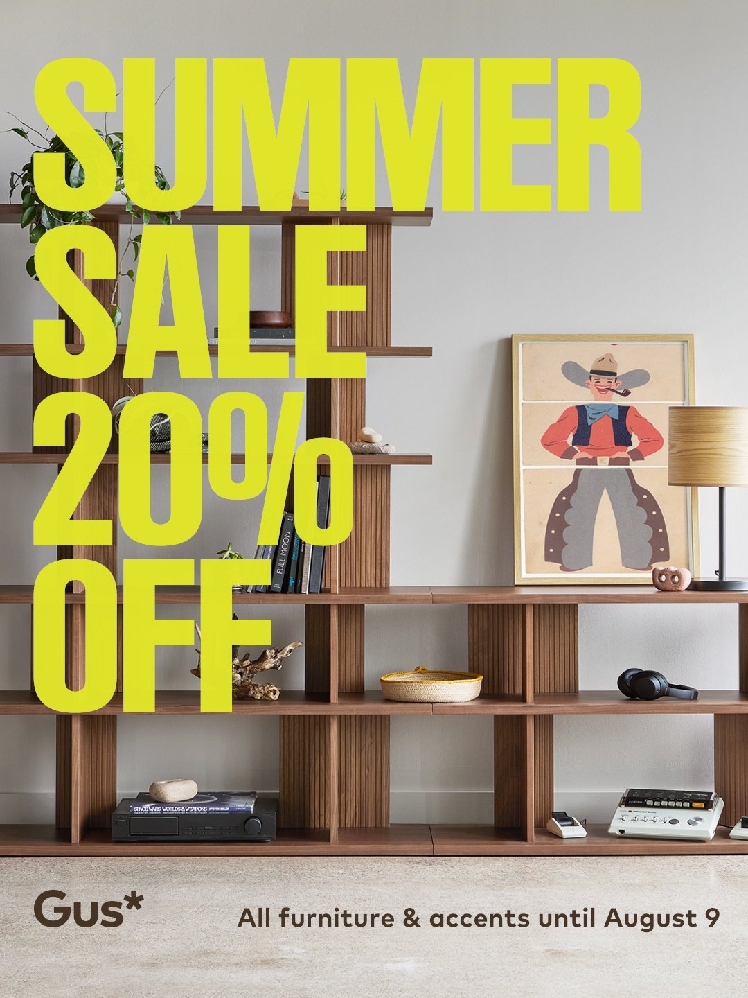 GUS Summer sale is off to a fabulous start. 20% off everything GUS! #portlandoregon #EWFModern #portlandfurniture #interiordesign  #interiormodernorganic