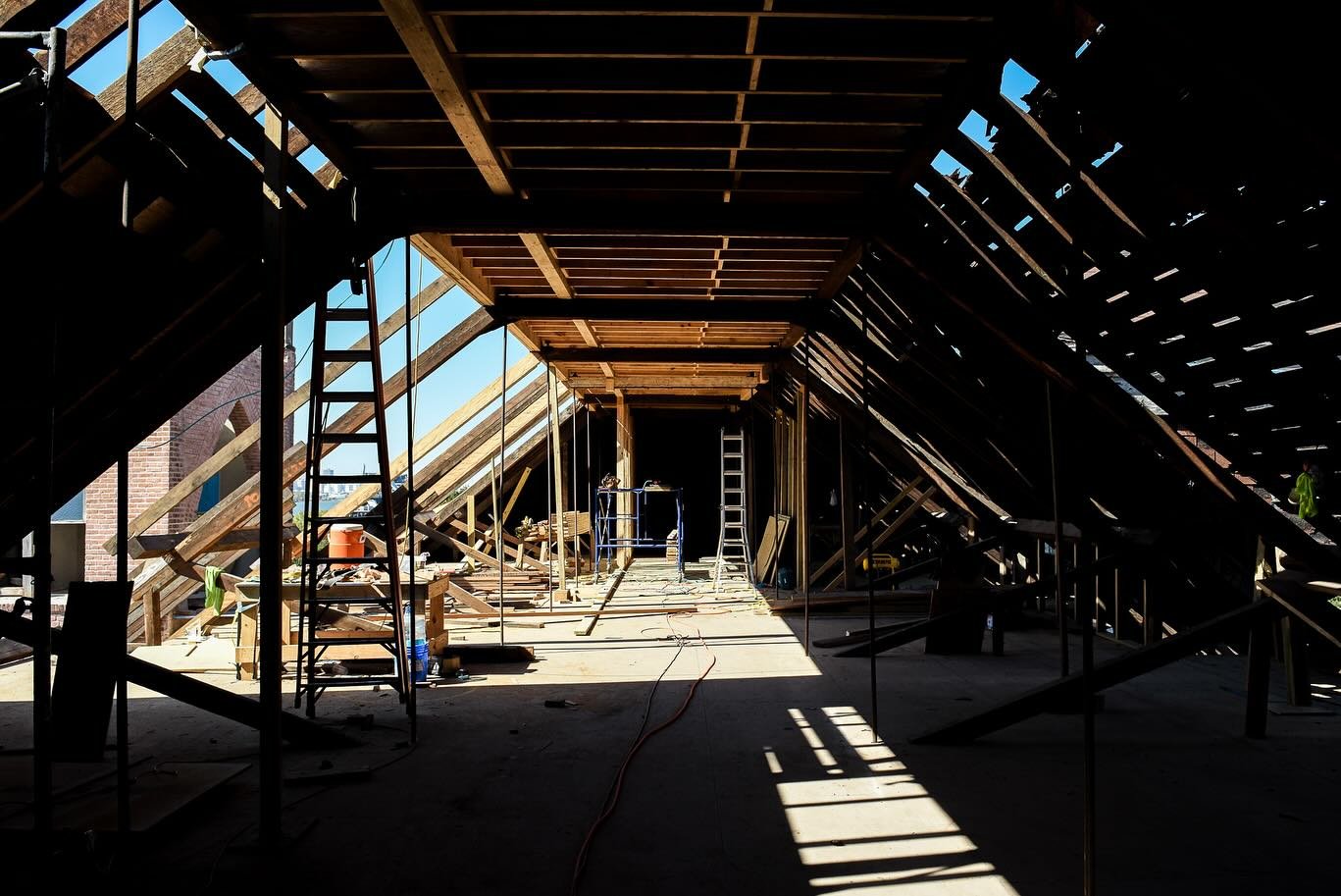 Renovation shots of the old Holy Cross High School | New Orleans, LA 2024 #neworleans #neworleansphotographer #architecture #architerturalphotography