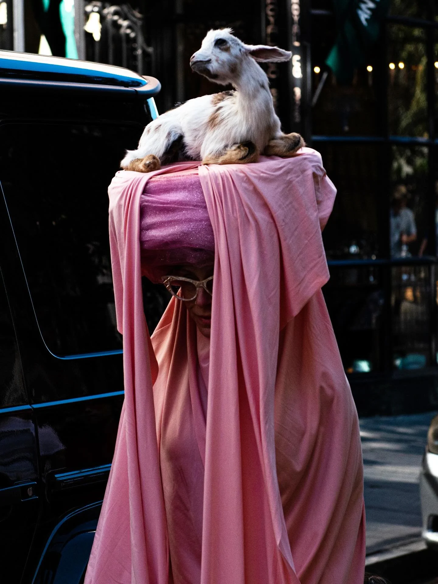 This is one of the more interesting outfits I&rsquo;ve seen in New Orleans. | 2024 #streetphoto #streetphotography #neworleans #neworleansculture #neworleansphotographer #streetphotographer #frenchquarter