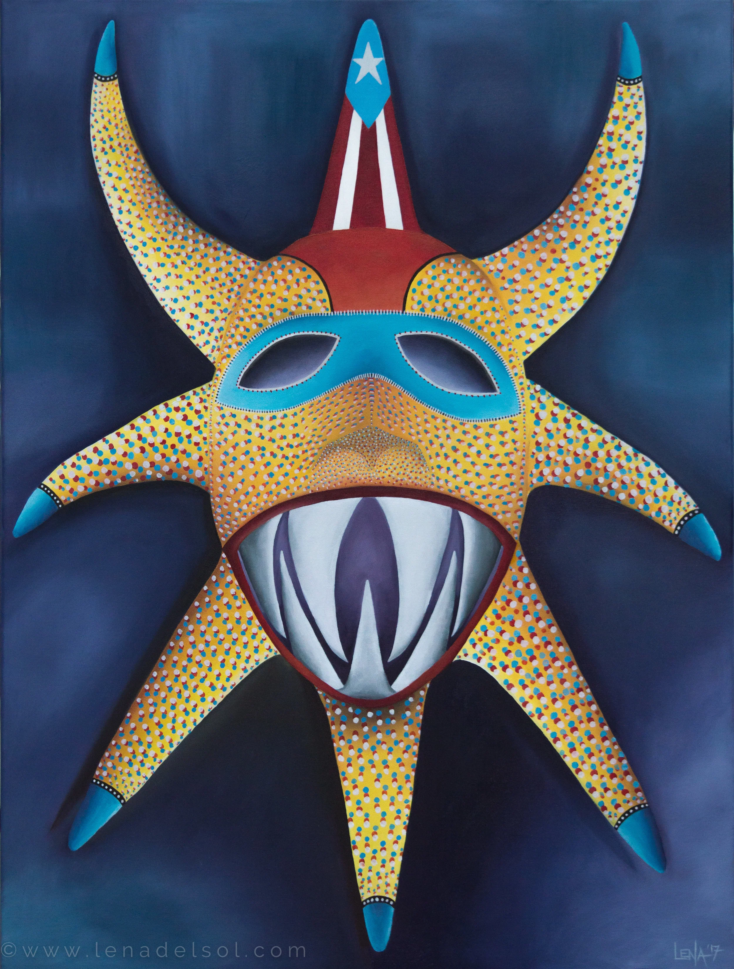 "El Vejigante" by Lena del Sol Langaigne