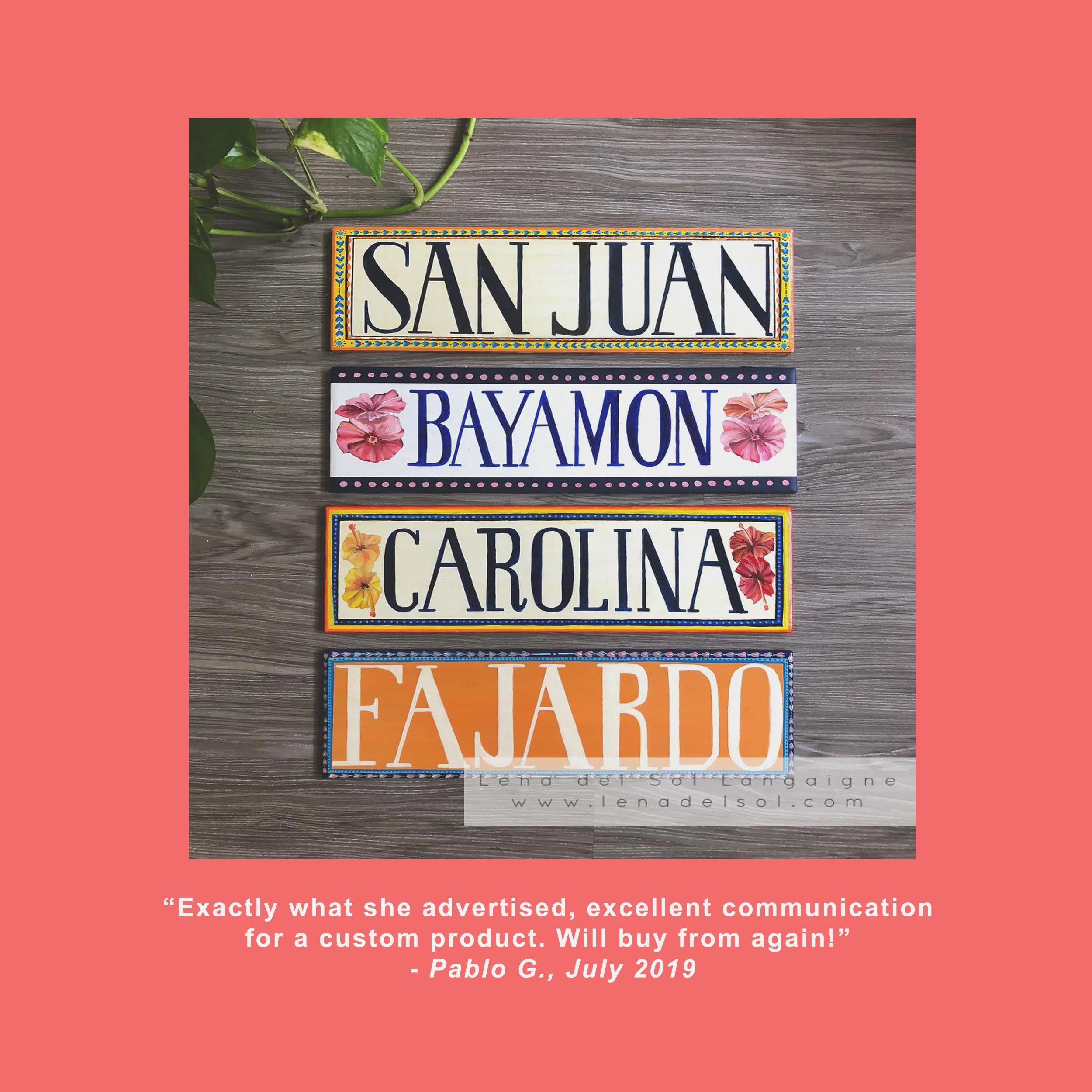 Shop : Custom Hand-painted ceramic tile