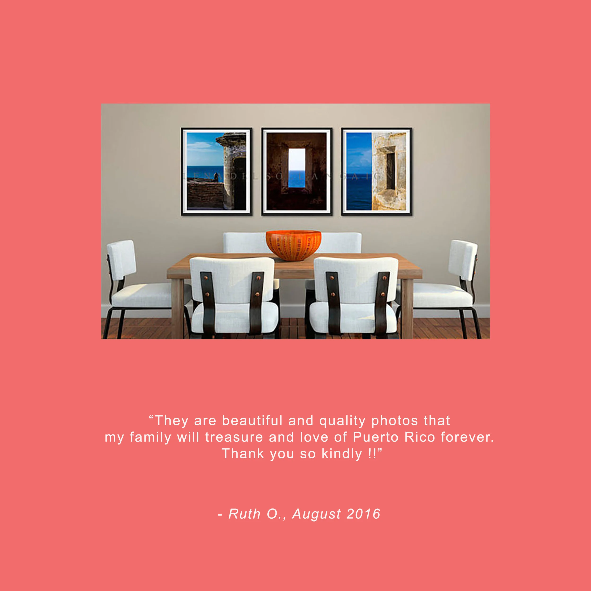 Shop: Set of 3 LIMITED EDITION El Morro Photography