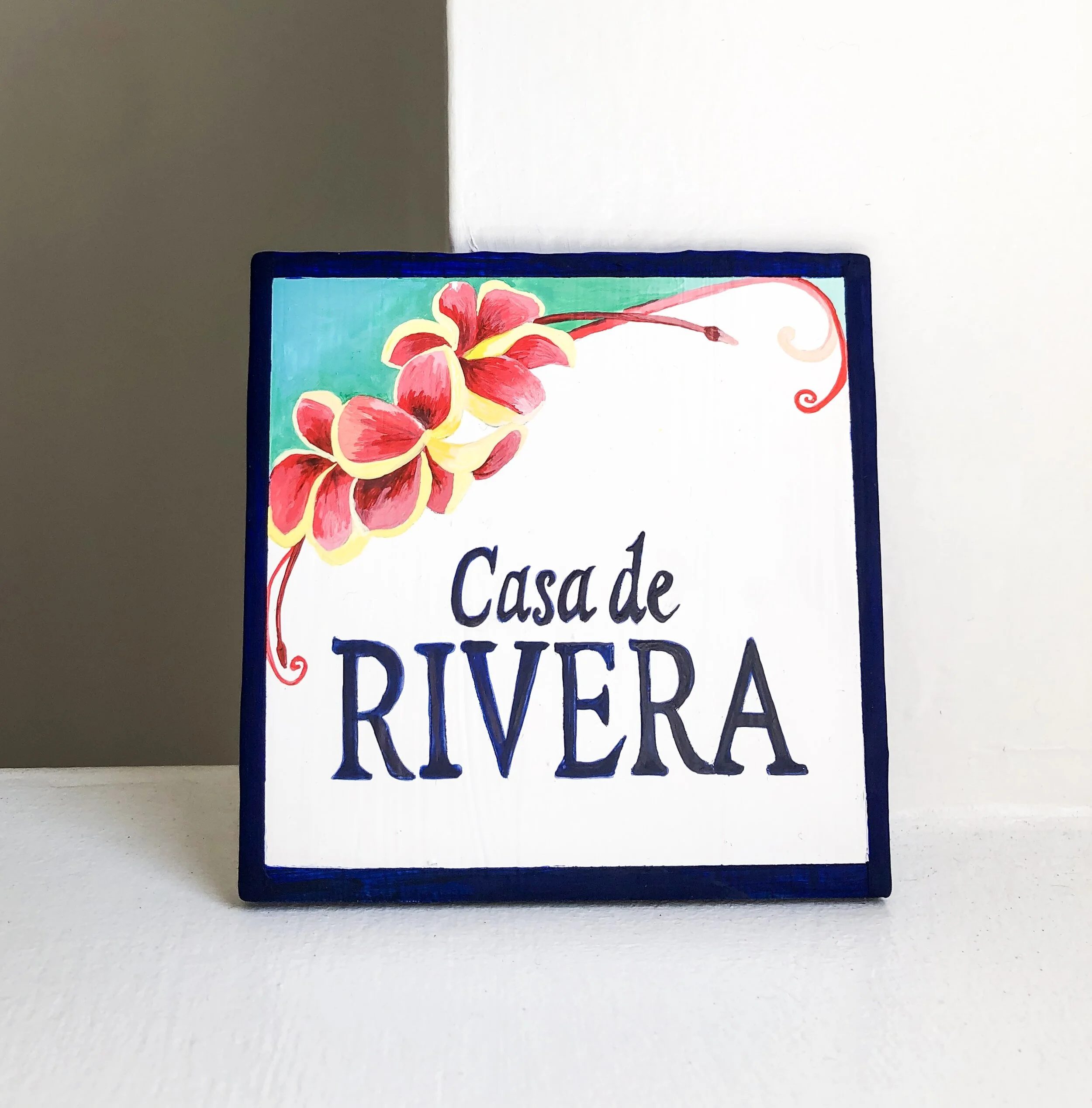 Custom hand painted tile _ Rivera.JPG