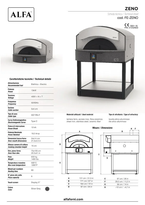 Manual https://www.alfaforni.com/download/user-manual/pro/zeno/user-manual-zeno.pdf