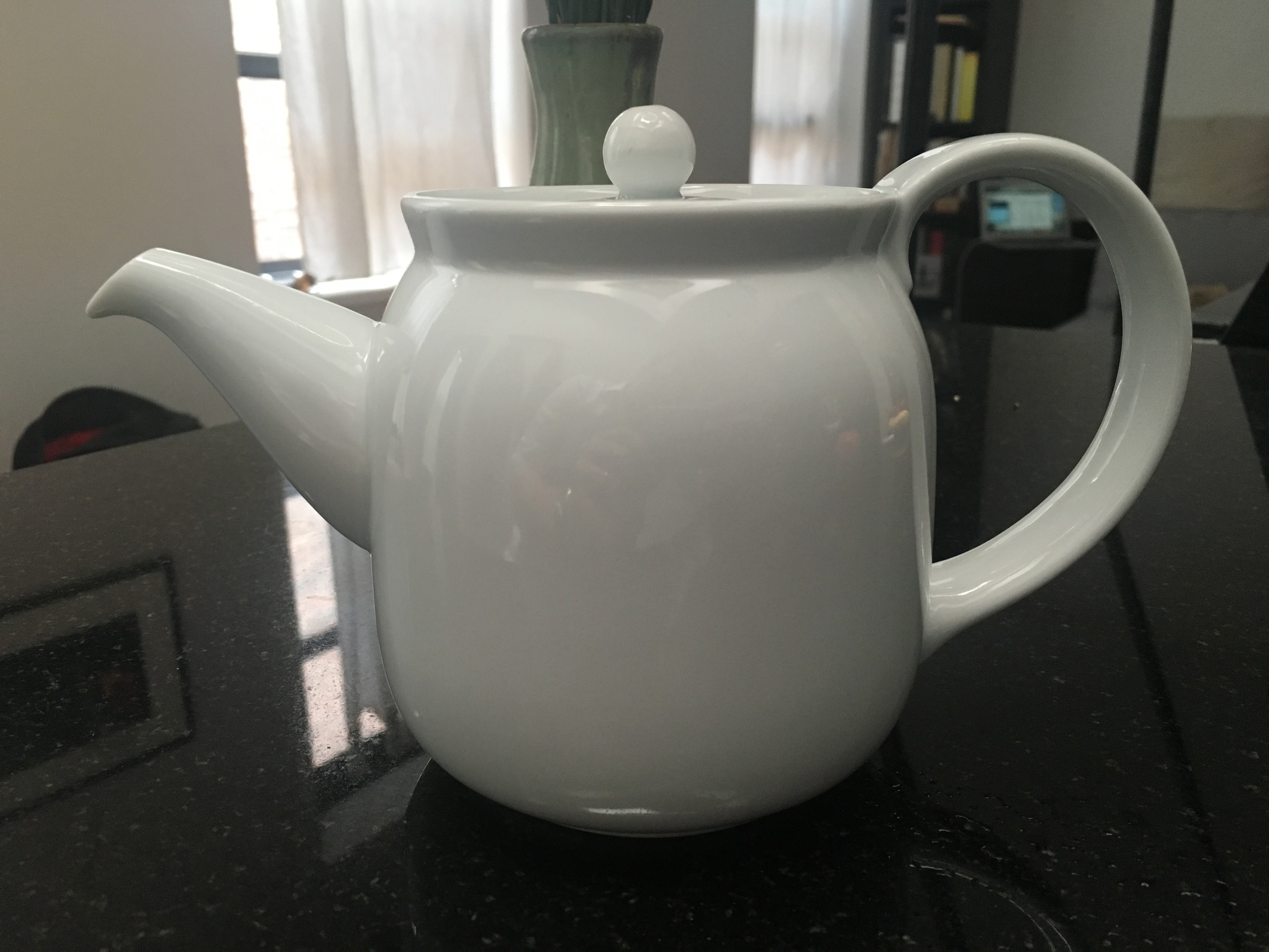 If a man must love, a man should love his teapot