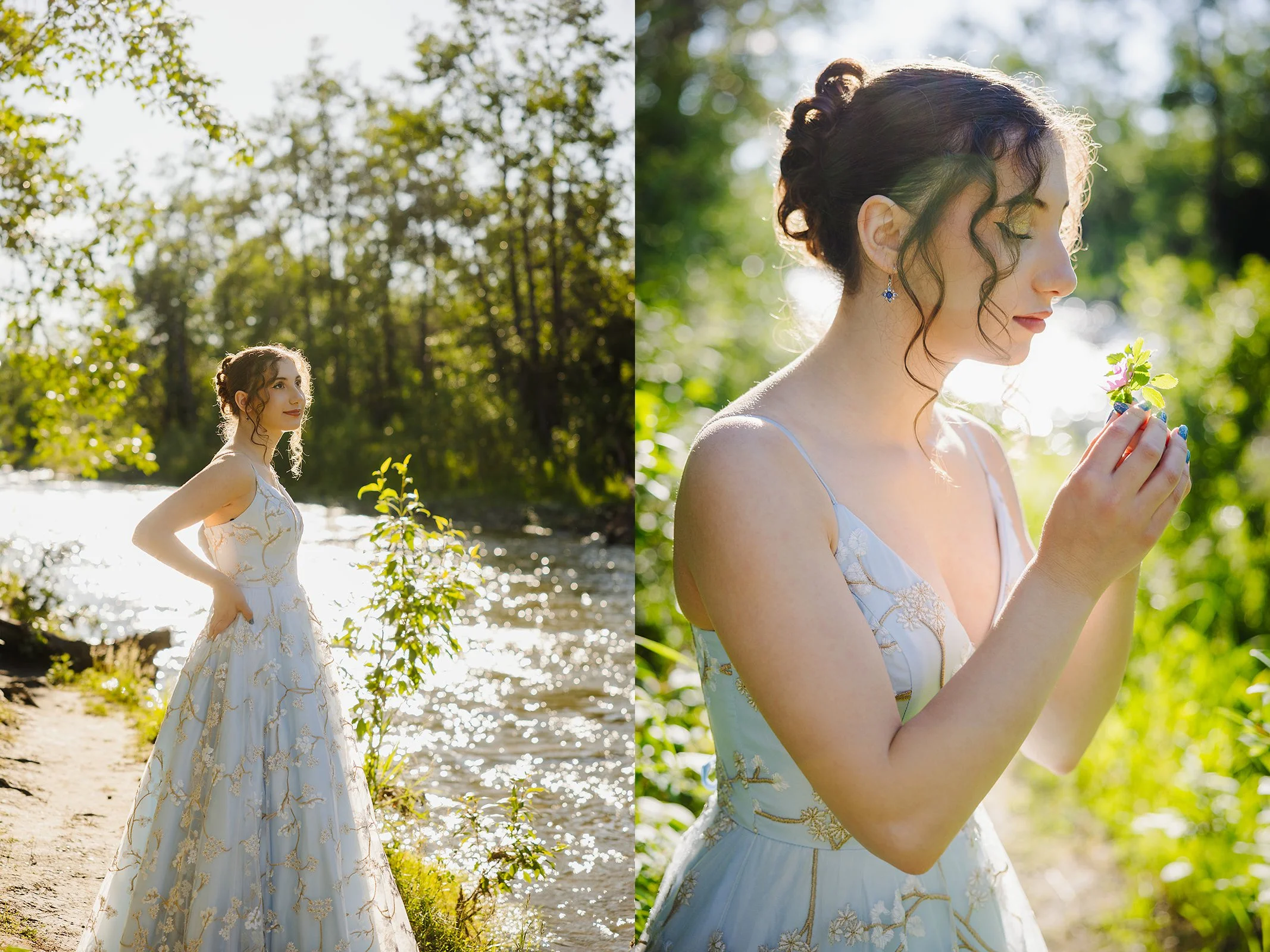Calgary Grad Photos at Fish Creek Park | Golden Hour Graduation Session