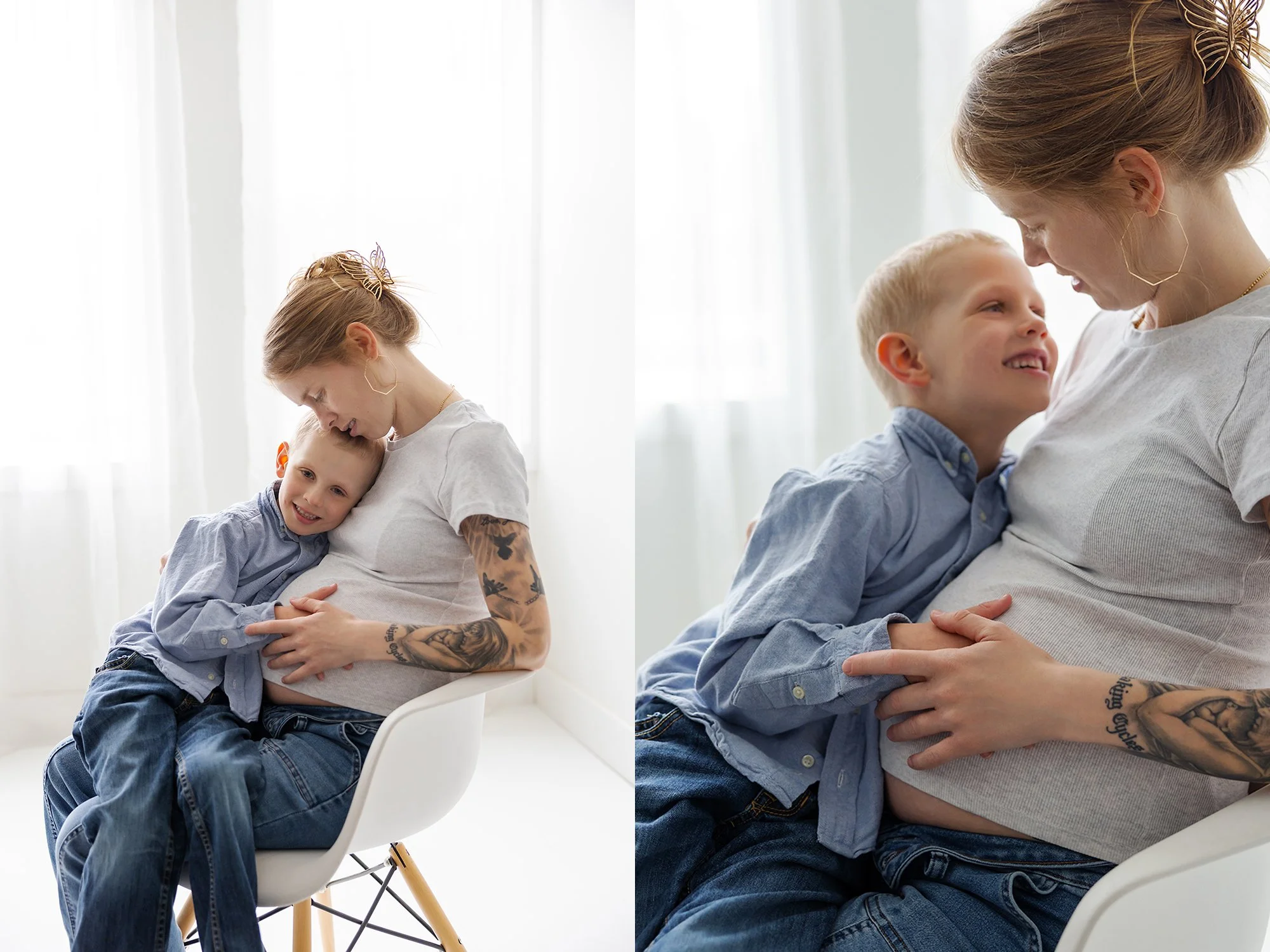 Studio Maternity Sessions in Okotoks, Alberta — A Session That Feels Like You