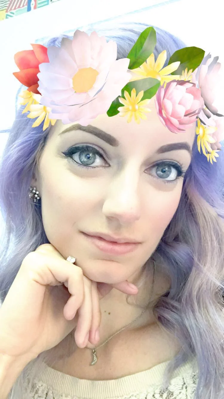 It looks way more periwinkle in direct light. 
