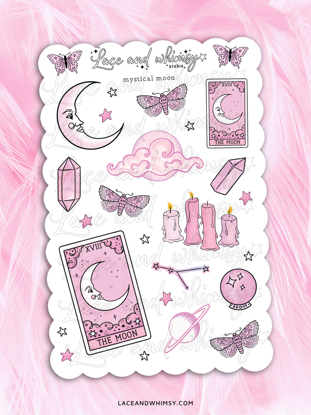 Line Sticker Moon Mean Sticker Line Moon Special Edition