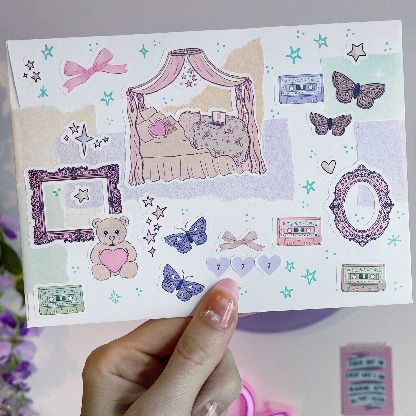 sneak peek of november&rsquo;s whimsymail ♡ (shipping today!)