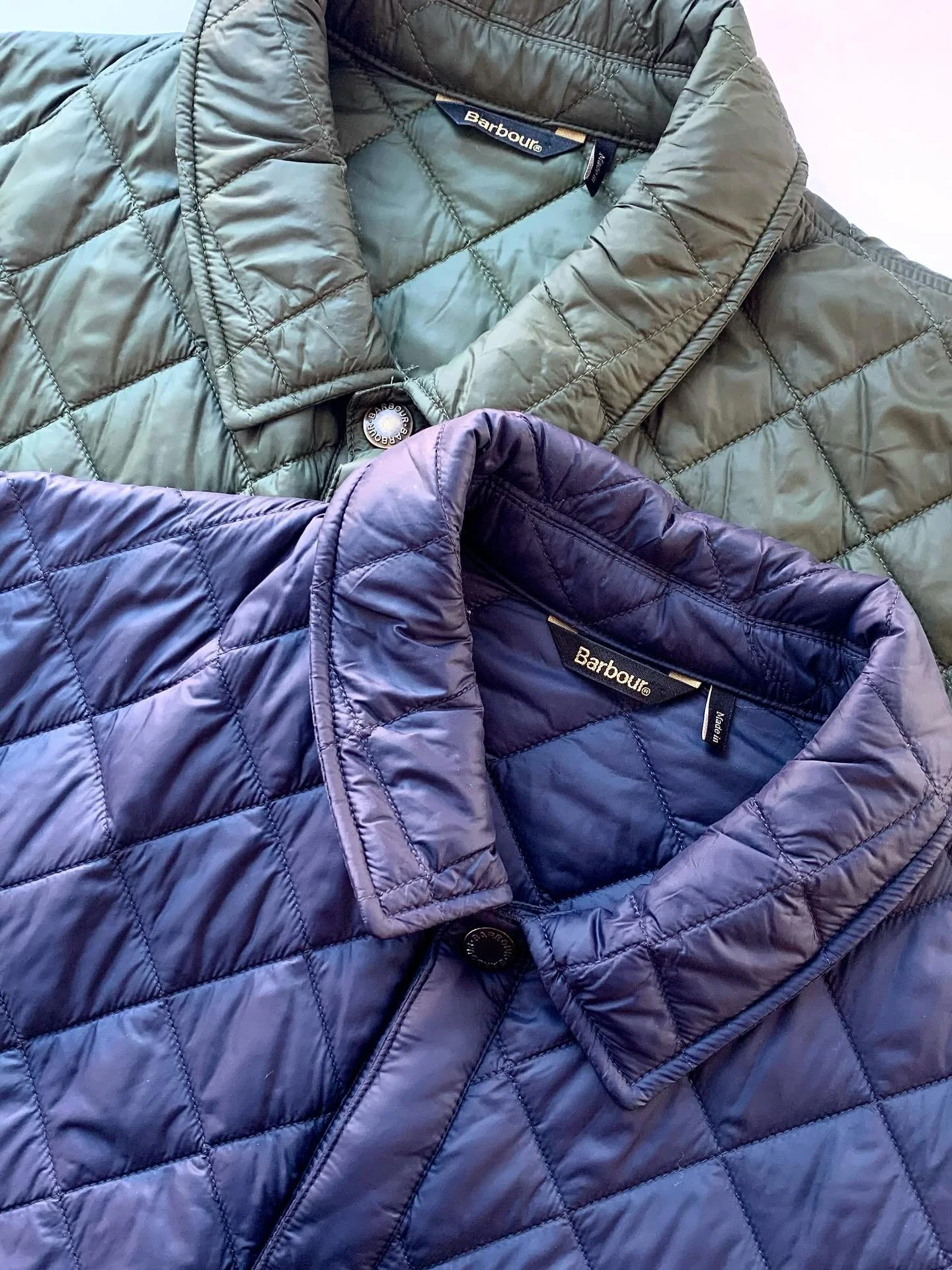 Barbour quilted jackets, both size XL.
@barbour