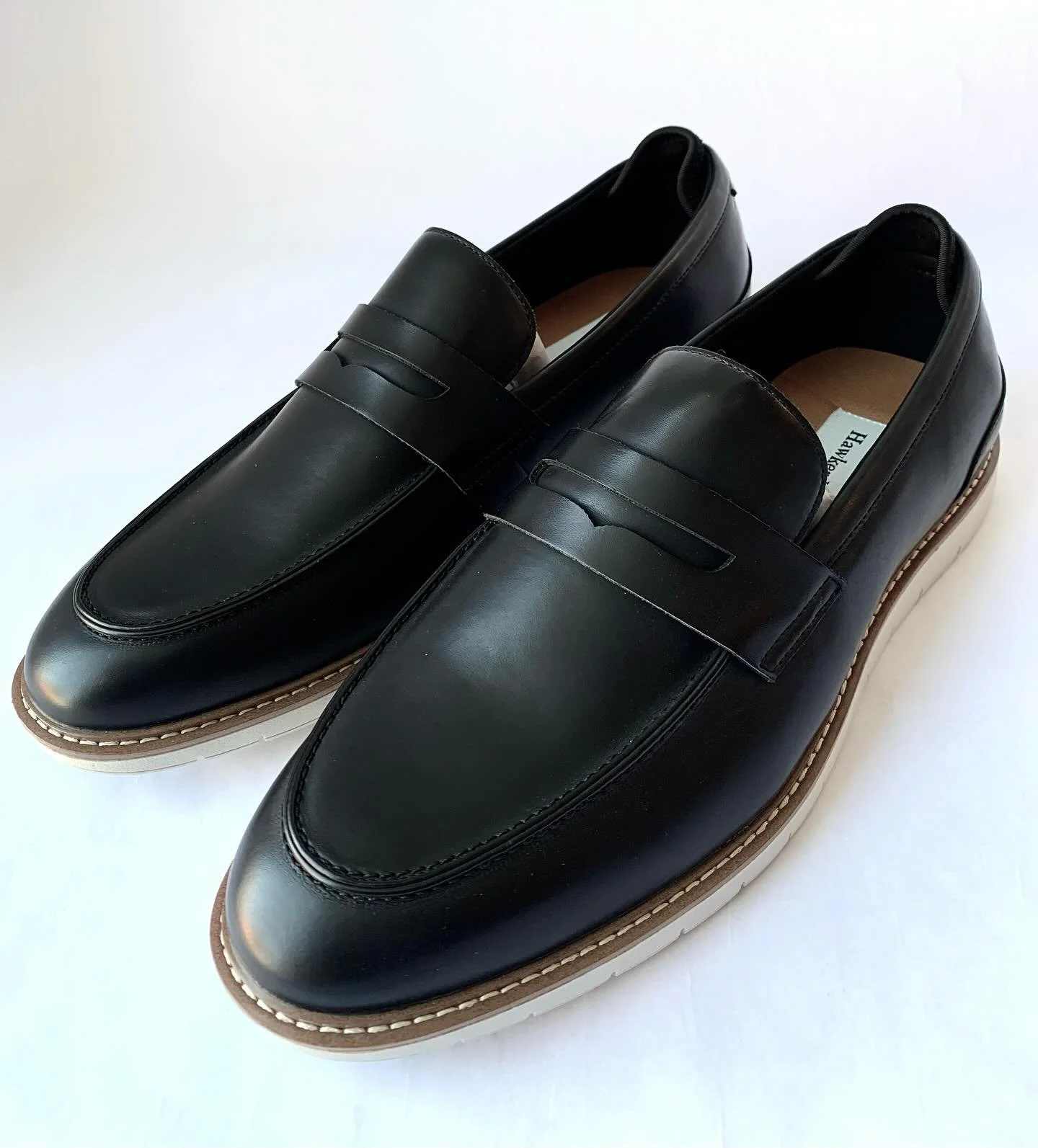 Hawker Rye soft sole loafers, size 11.5.