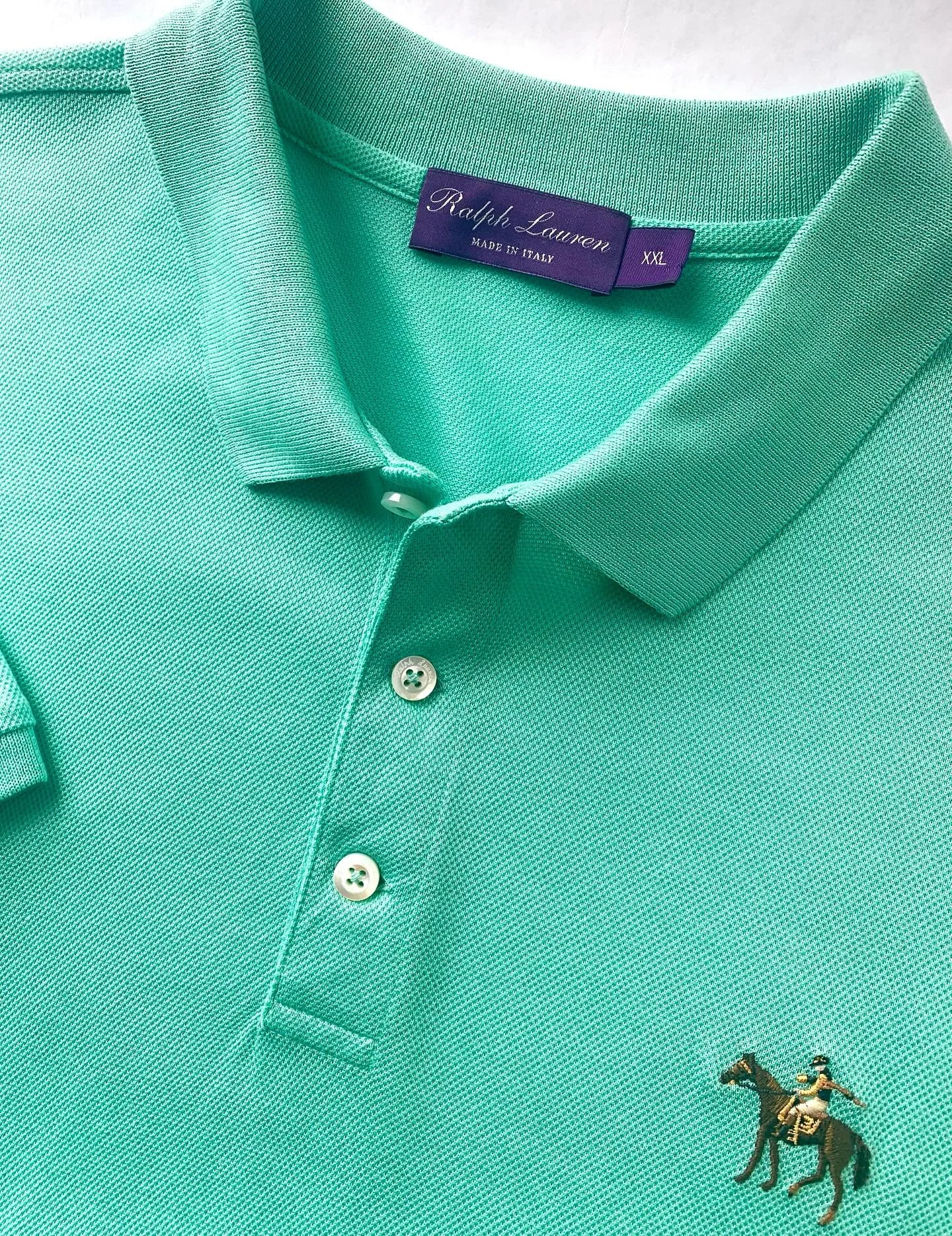 Ralph Lauren Purple Label polo style short sleeve shirt, size XXL.
@ralphlauren