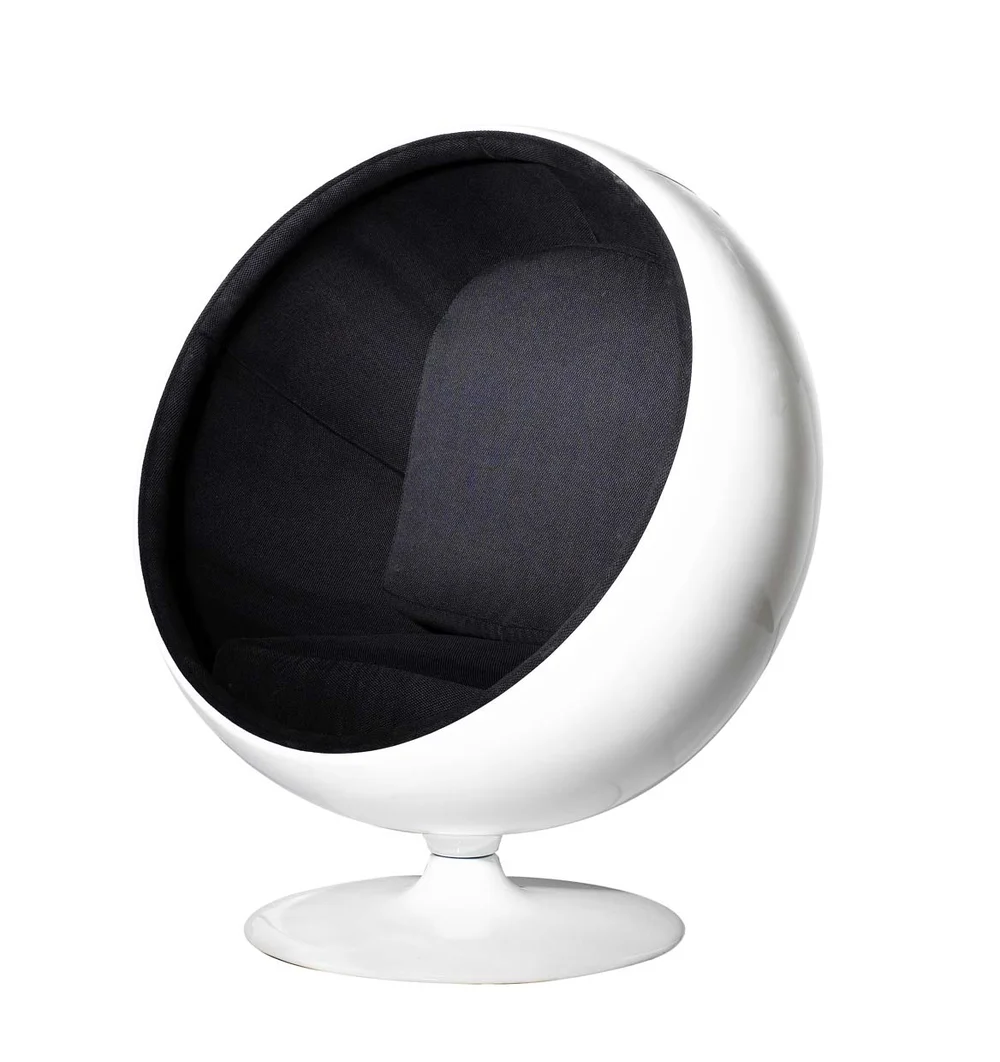 Circular Fiberglass Lounge Chair Krafteriors