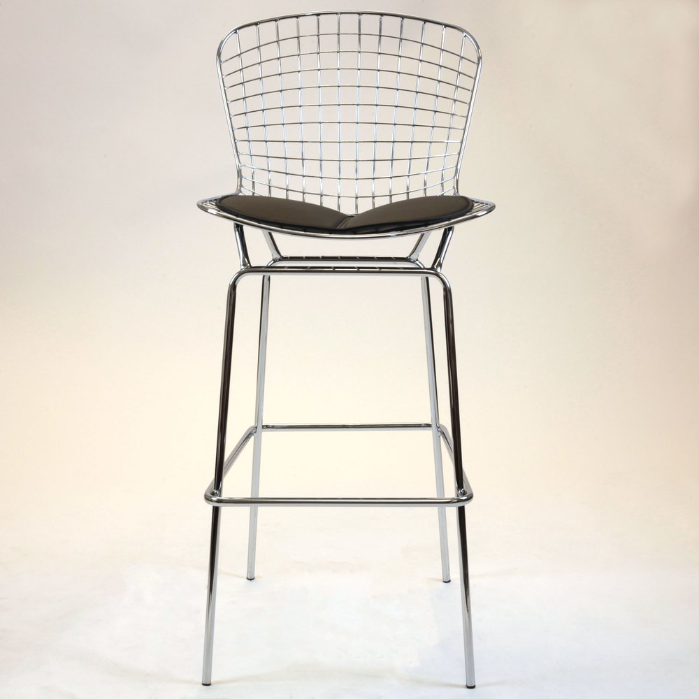 Bertoria Wire Dining Chair Stool Krafteriors