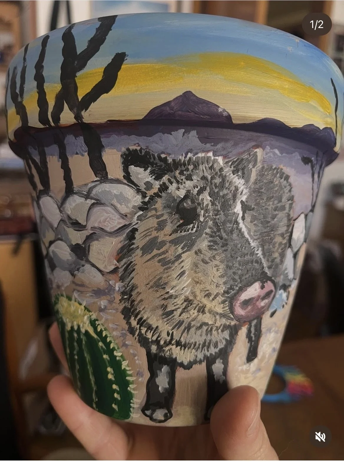 Painted Pot