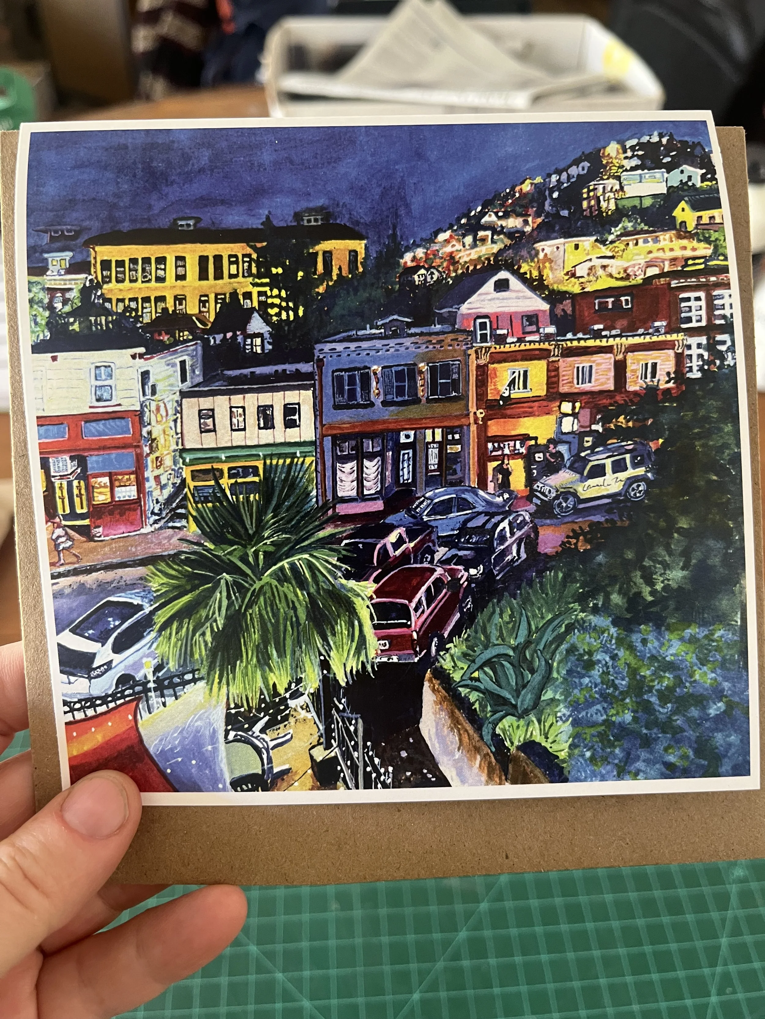 The Gulch in Bisbee Arizona cards (3 pack)