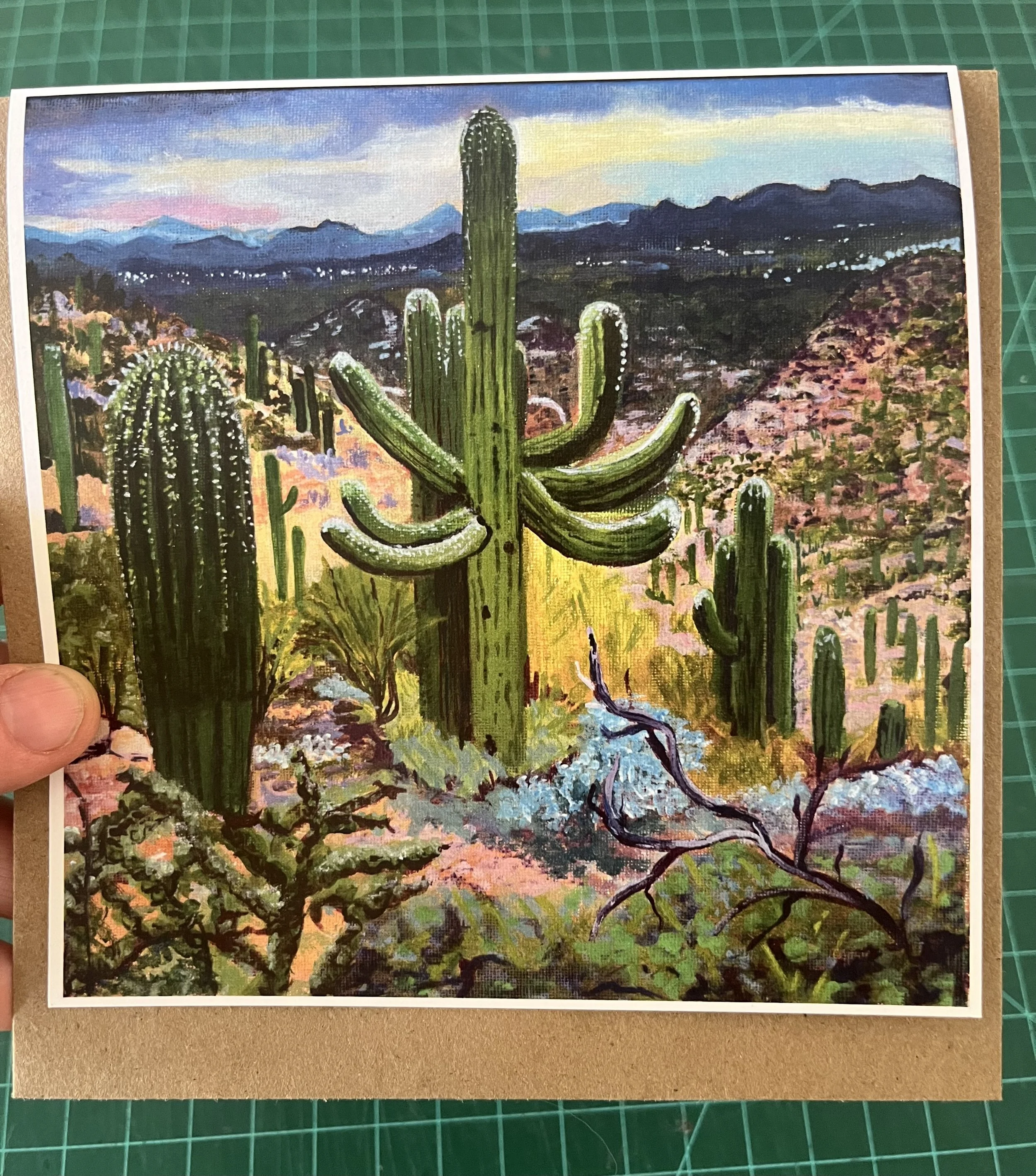 Gates Pass Saguaro cards (3 pack)