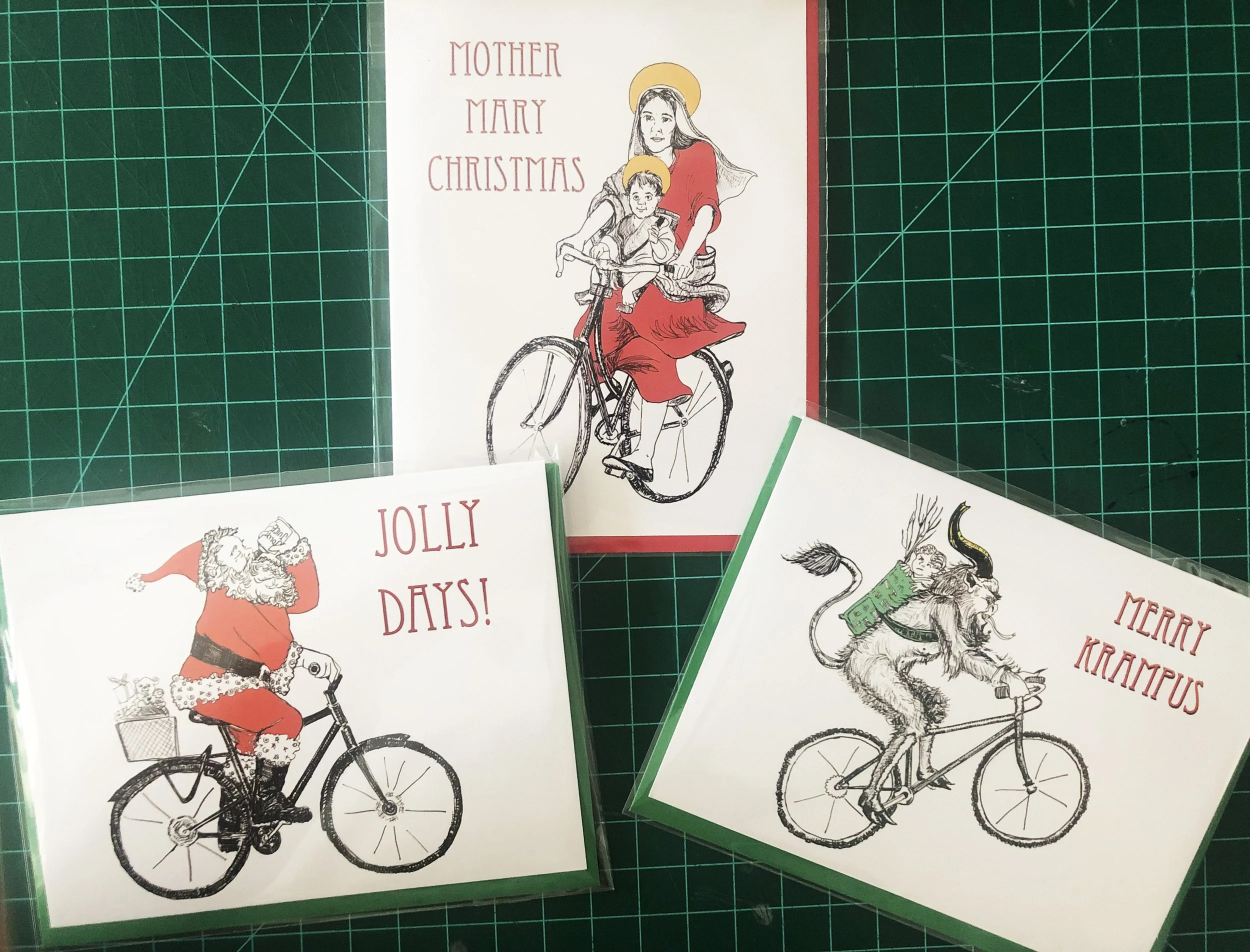 Christmas on Bikes (3 pack)