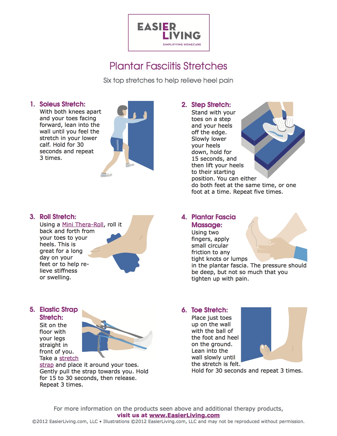 Stretches to help with plantar fasciitis