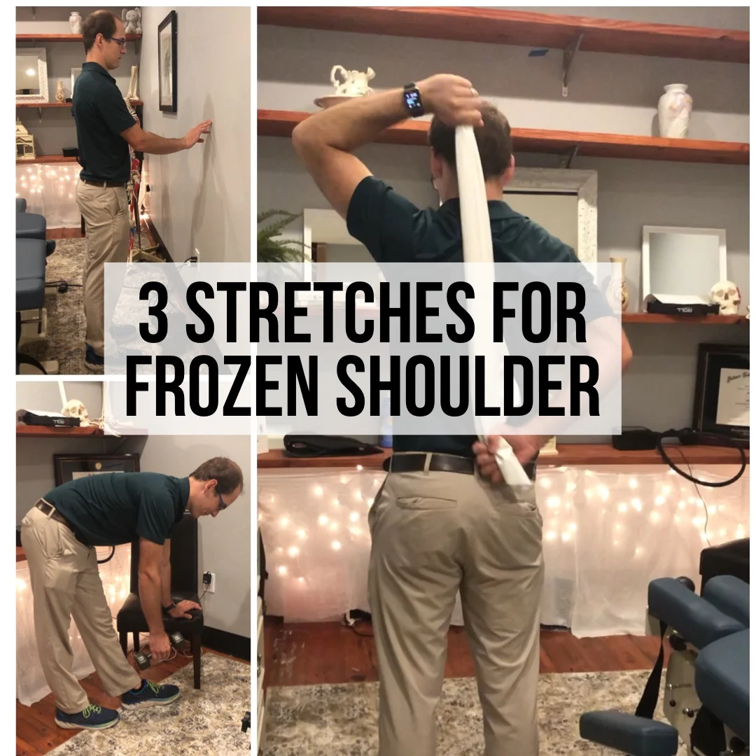 3 Stretches for Frozen Shoulder