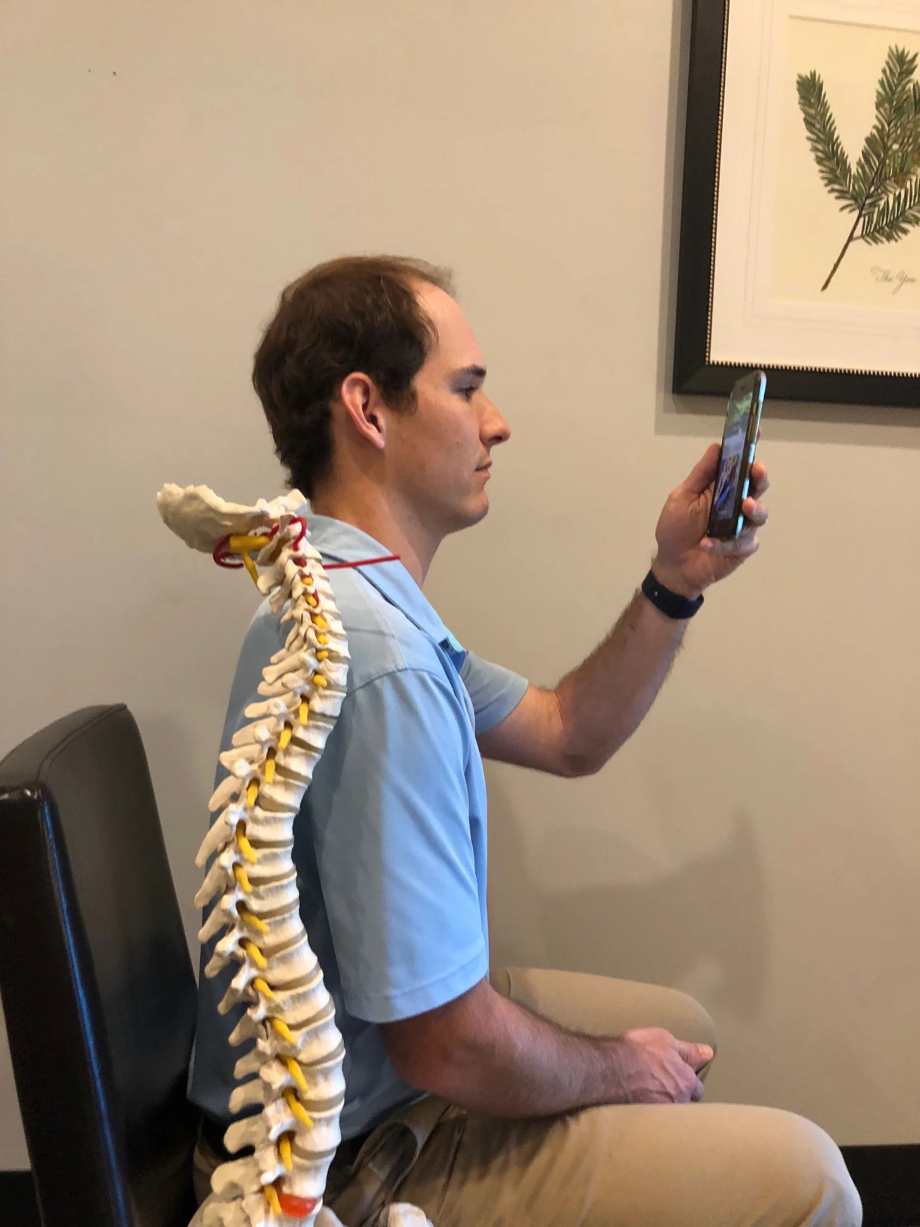 Bring device up to eye level