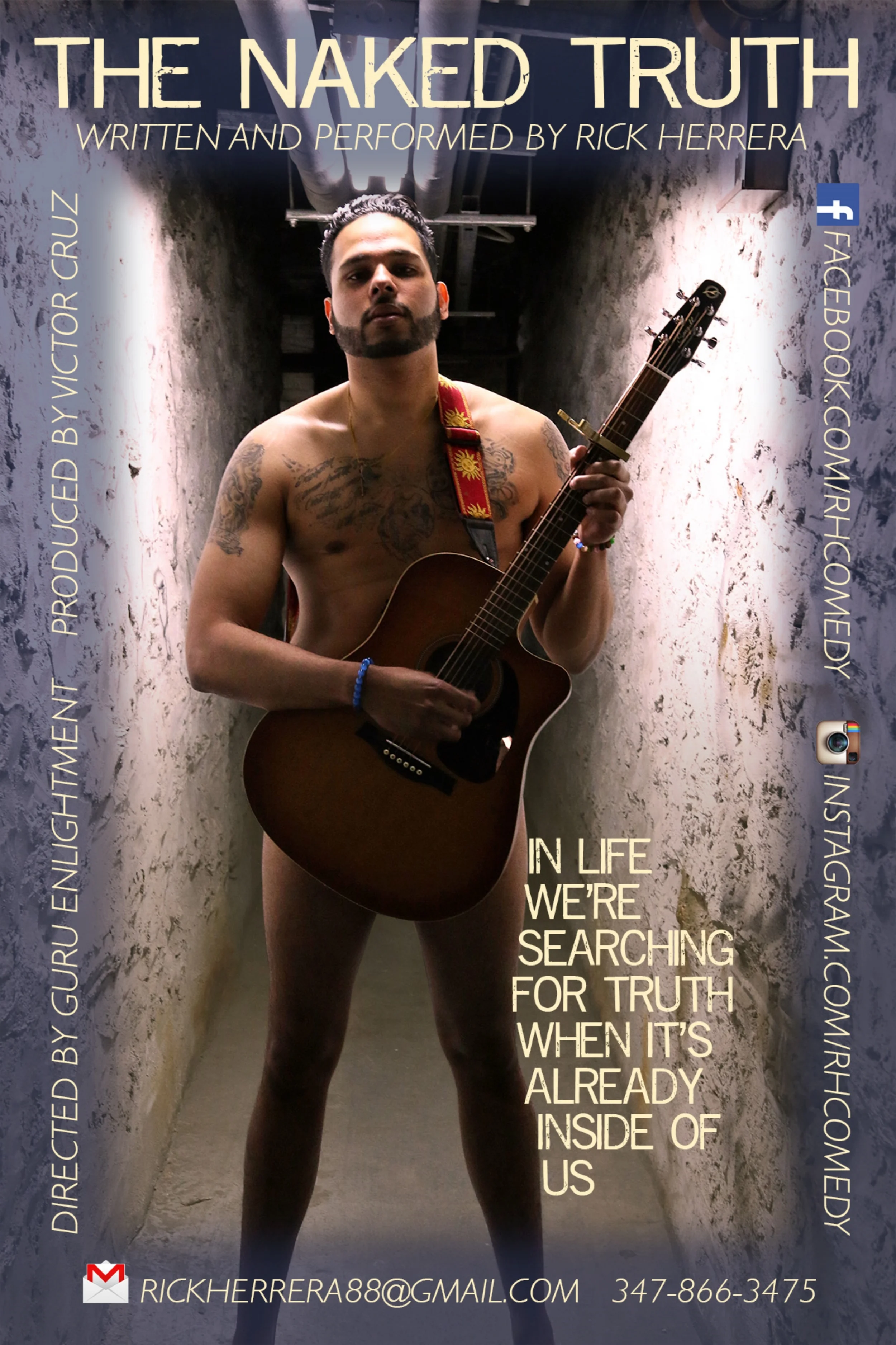 RICK HERRERA'S ONE-MAN PLAY "THE NAKED TRUTH"