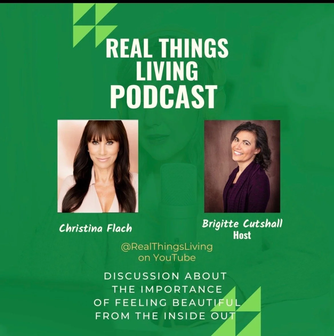 Christina Flach podcast interview inner beauty wellness celebrity makeup artist San Francisco Pretty Girl Makeup founder