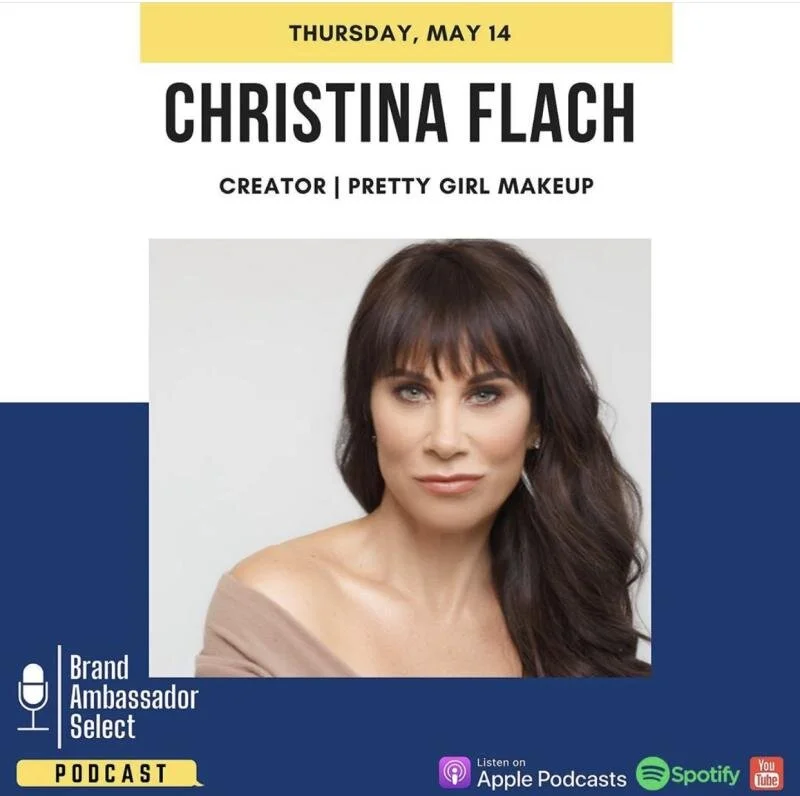 Christina Flach, celebrity makeup artist, discussing beauty tips and sepsis awareness